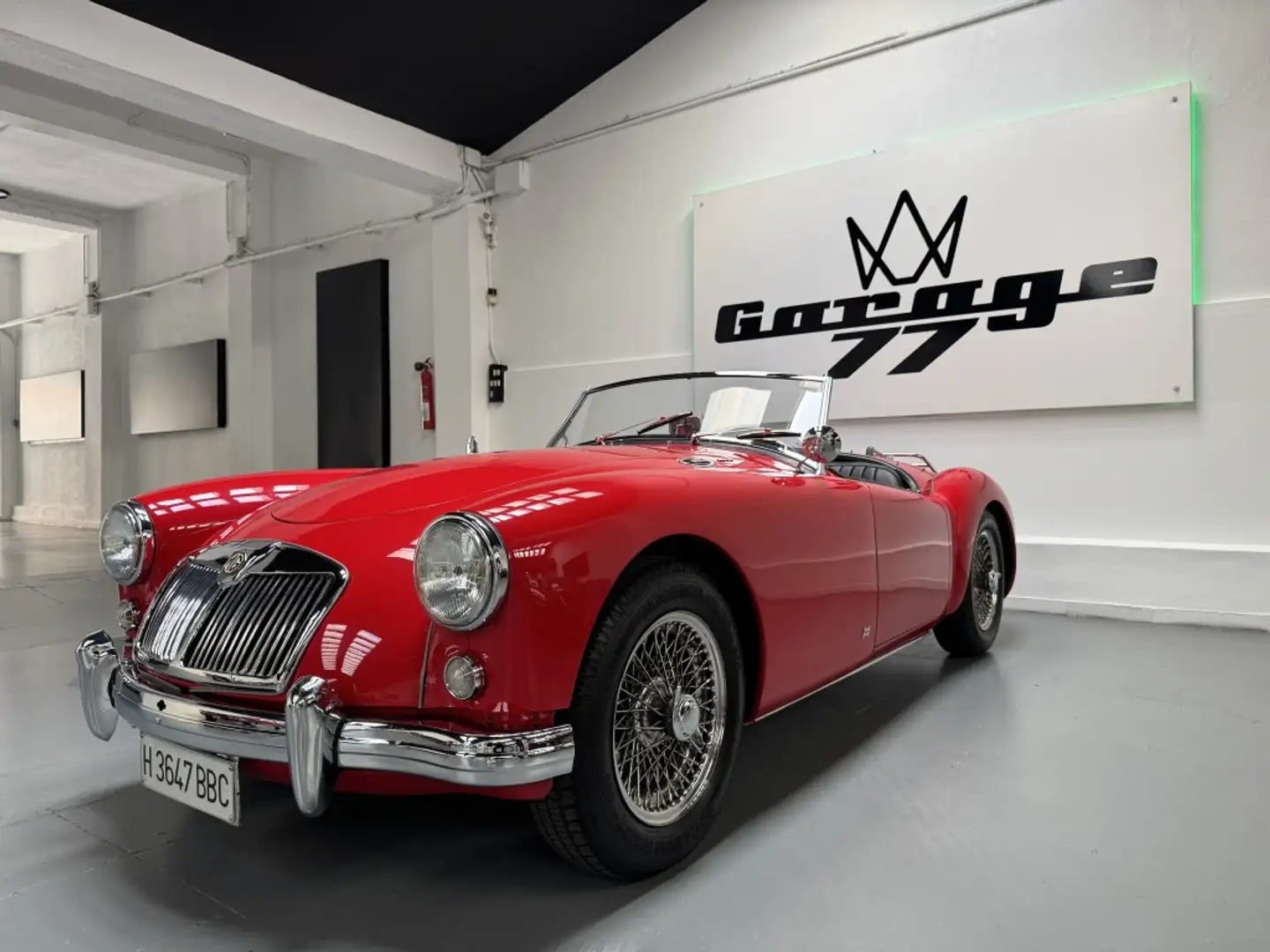 MG MGA MG A 1500 Roadster Rojo - 1