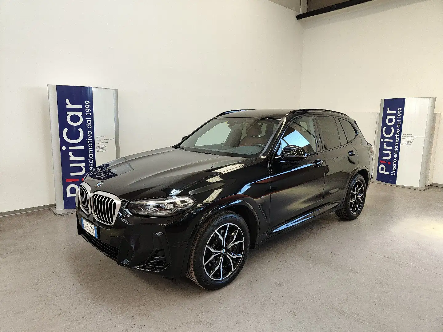 BMW X3 xDrive30i 48V Msport 245cv Pelle Navi FariLED Schwarz - 1