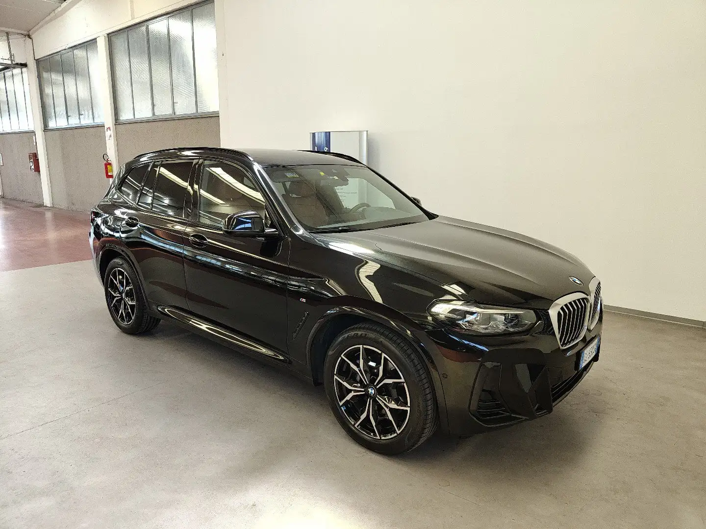 BMW X3 xDrive30i 48V Msport 245cv Pelle Navi FariLED Schwarz - 2