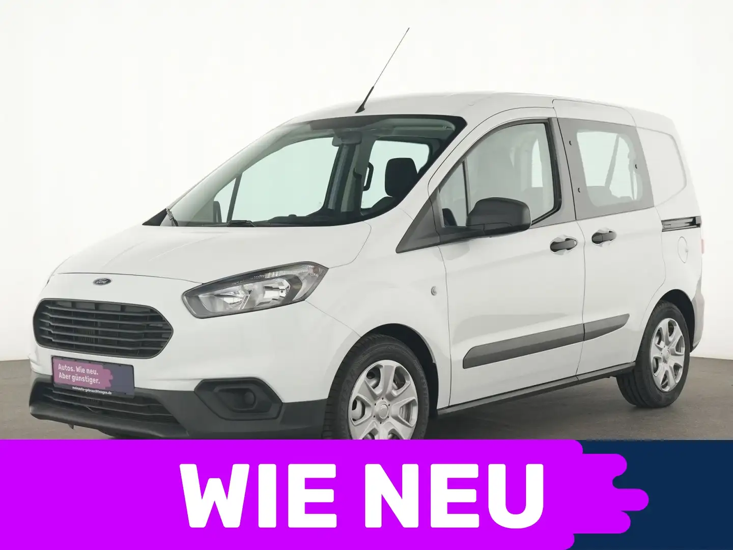 Ford Transit Courier EcoBoost Einparkhilfe|SHZ|Klima Bílá - 1