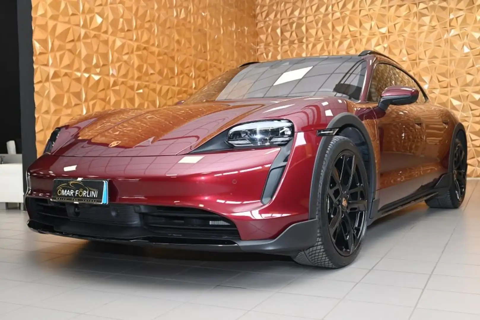 Porsche Taycan 4S SPORT TURISMO CHRONO PTV TETT. OFFROAD STRAFULL Rosso - 1