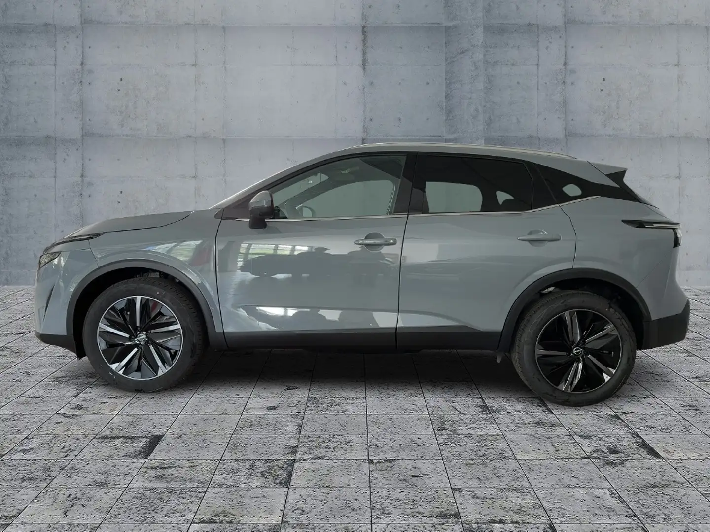 Nissan Qashqai TEKNA 1.3 158 PS  AUTOMATIK/NAVI Grau - 2