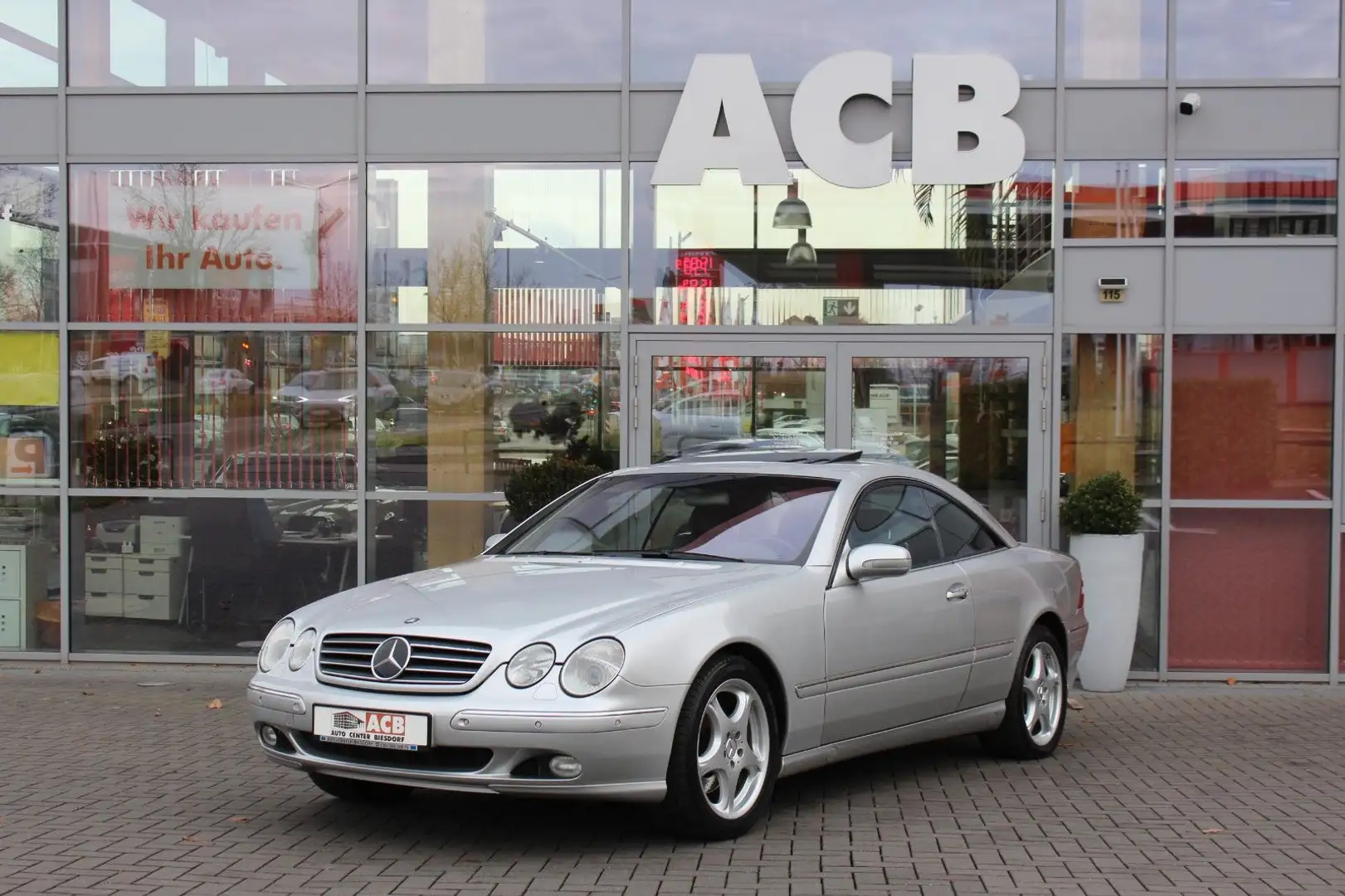 Mercedes-Benz CL 500 Coupe Distronic BOSE Massage 2.Hd BRD Zilver - 1