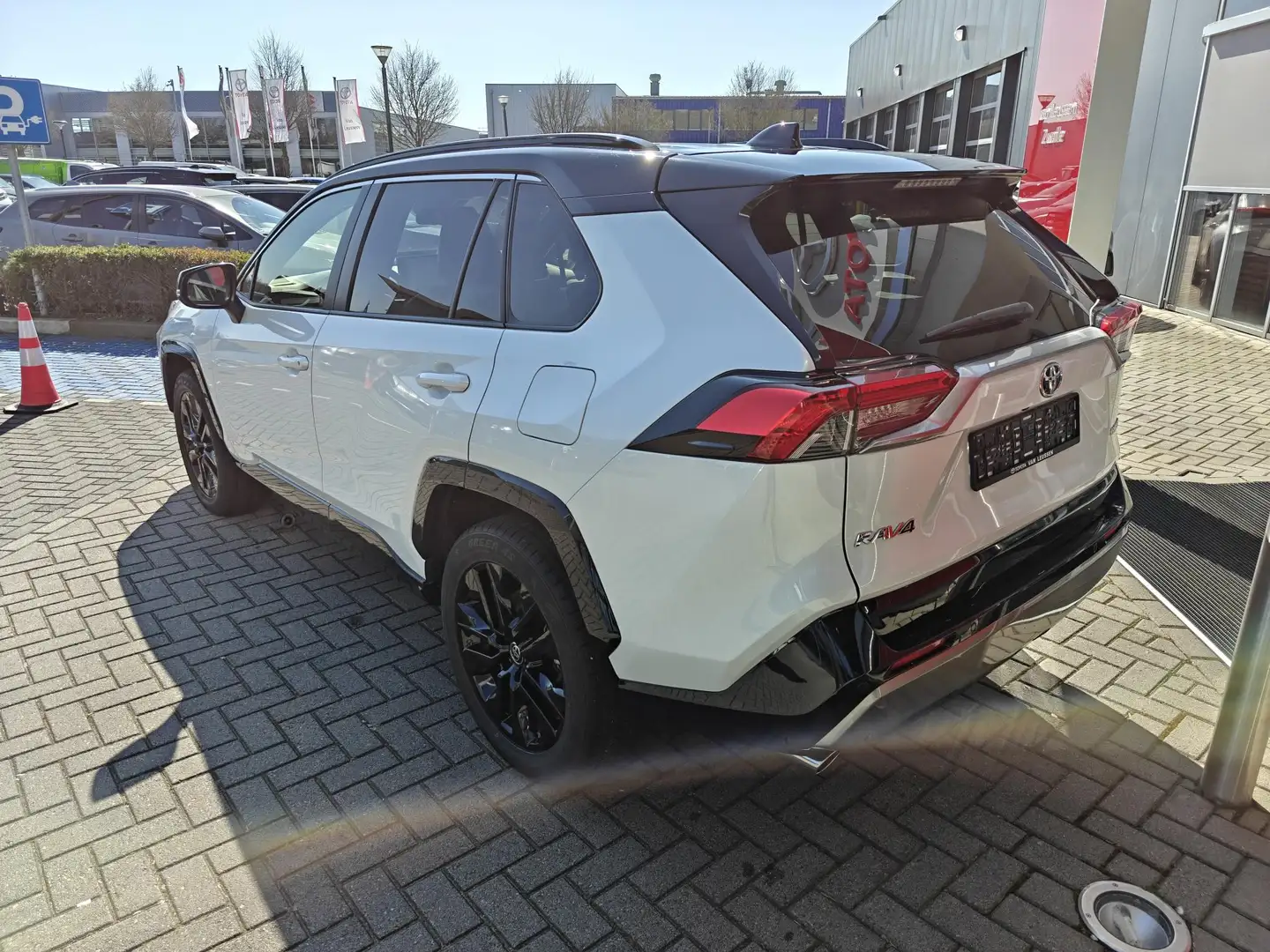 Toyota RAV 4 2.5 HYBRID STYLE BI-TONE STOEL/STUURVERW JBL-AUDIO Wit - 2