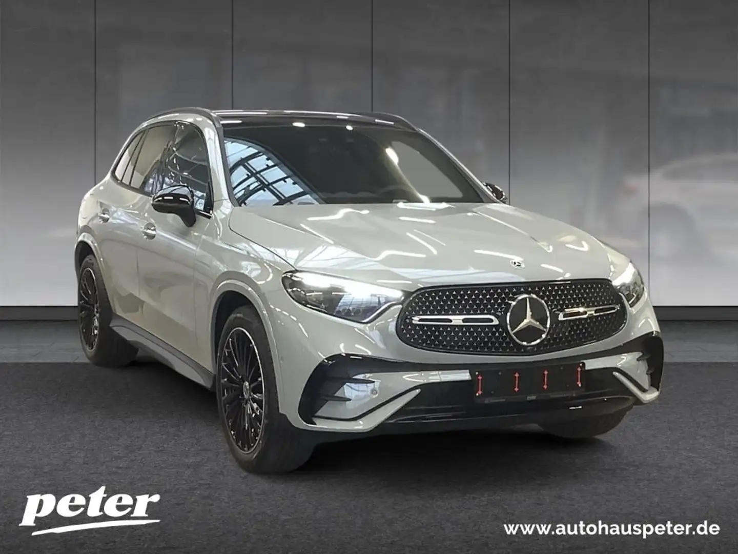 Mercedes-Benz GLC 450 d 4MATIC +AMG-STYLE+20"+AHK+PANORAMA-SD+ Grijs - 2