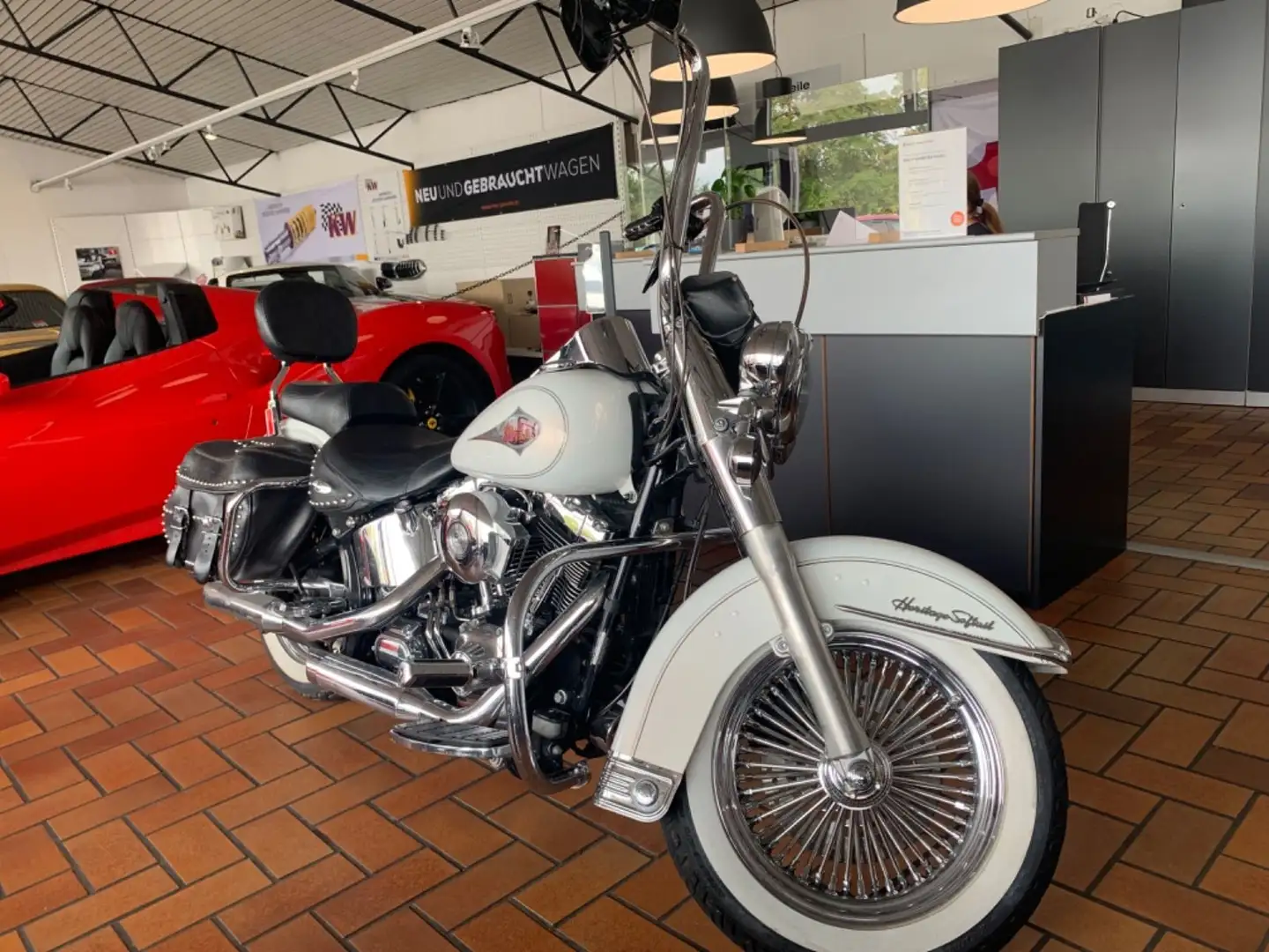 Harley-Davidson Heritage Softail Special/CUSTOM FLSTC Bej - 1