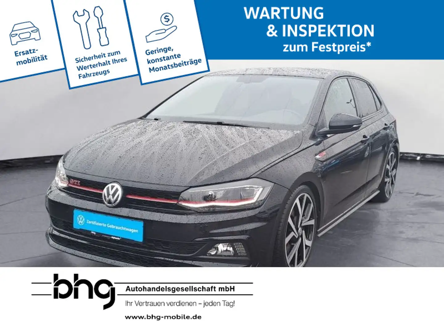 Volkswagen Polo GTI DSG Digital LED Navi ACC Kamera beats Czarny - 1