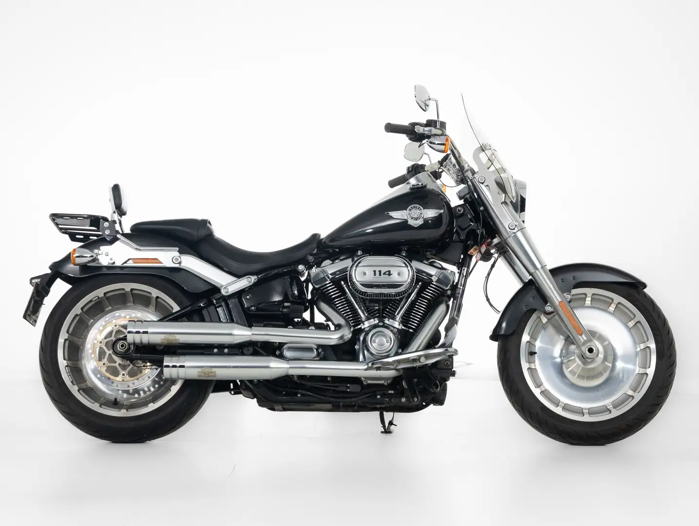 Harley-Davidson Fat Boy FLFBS 114 Negru - 1