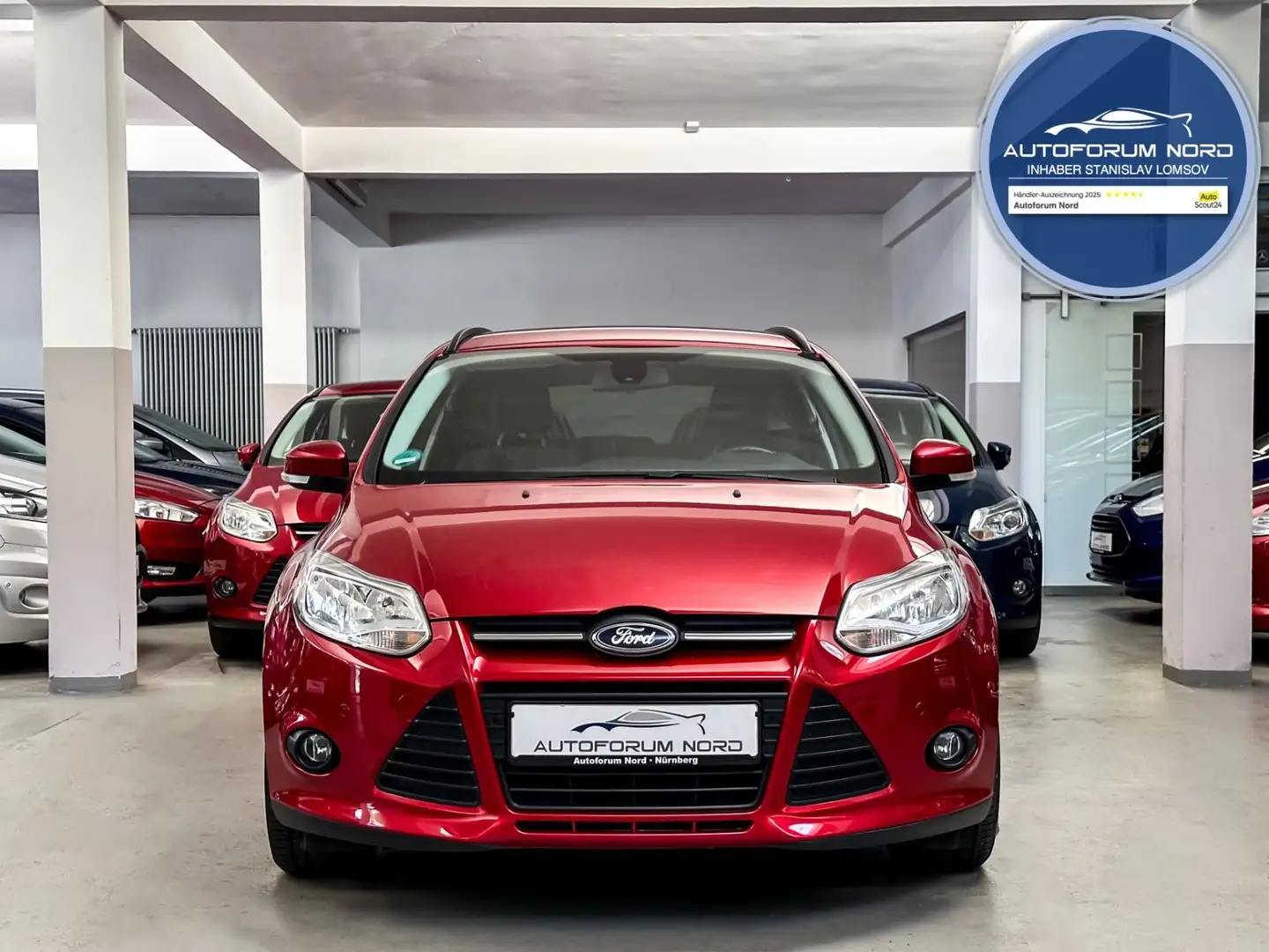 Ford Focus Turnier SYNC *NEU ZAHNRIEMEN+SERVICE* Rouge - 2
