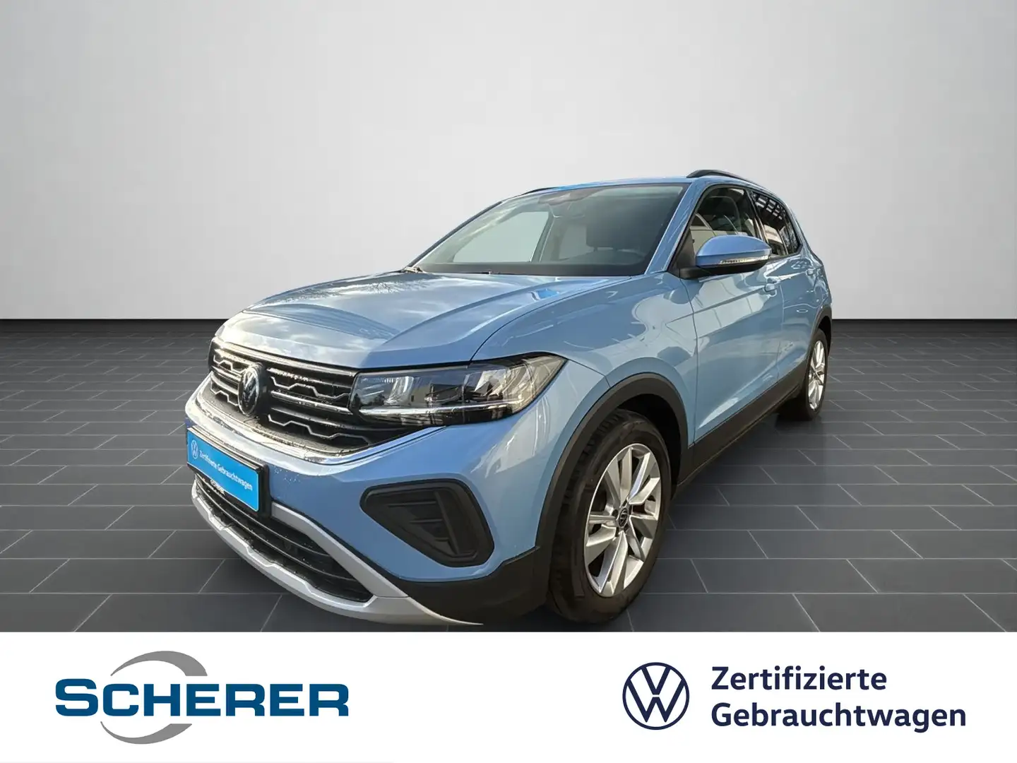 Volkswagen T-Cross Life 1.0 TSI CARPLAY ALU SHZ PDC KAMERA Blau - 1