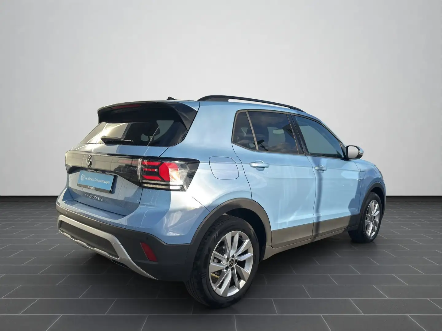 Volkswagen T-Cross Life 1.0 TSI CARPLAY ALU SHZ PDC KAMERA Blau - 2