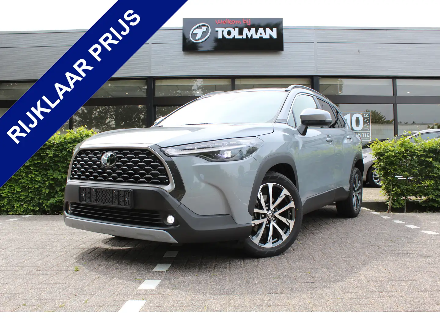 Toyota Corolla Cross 1.8 Hybrid 140 Style Plus | Rijklaar | Navi | LED Gris - 1