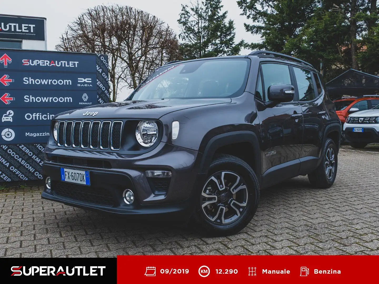 Jeep Renegade 1.0 t3 Limited 2wd Grigio - 1