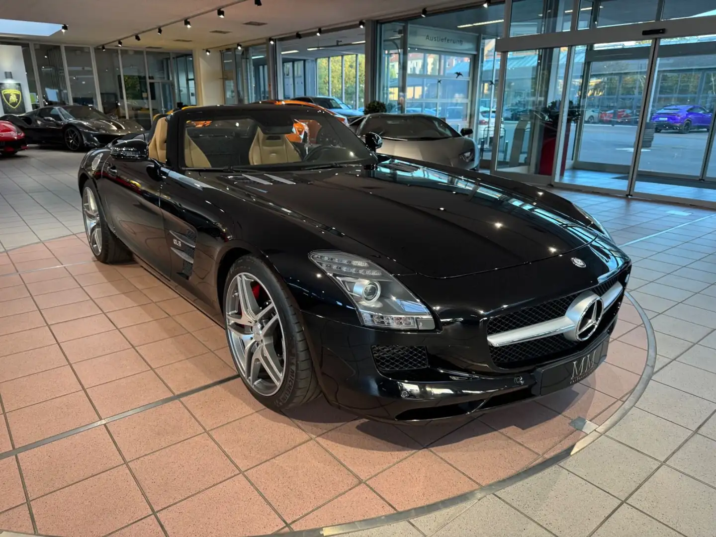 Mercedes-Benz SLS Roadster Deutsch Schwarz - 1