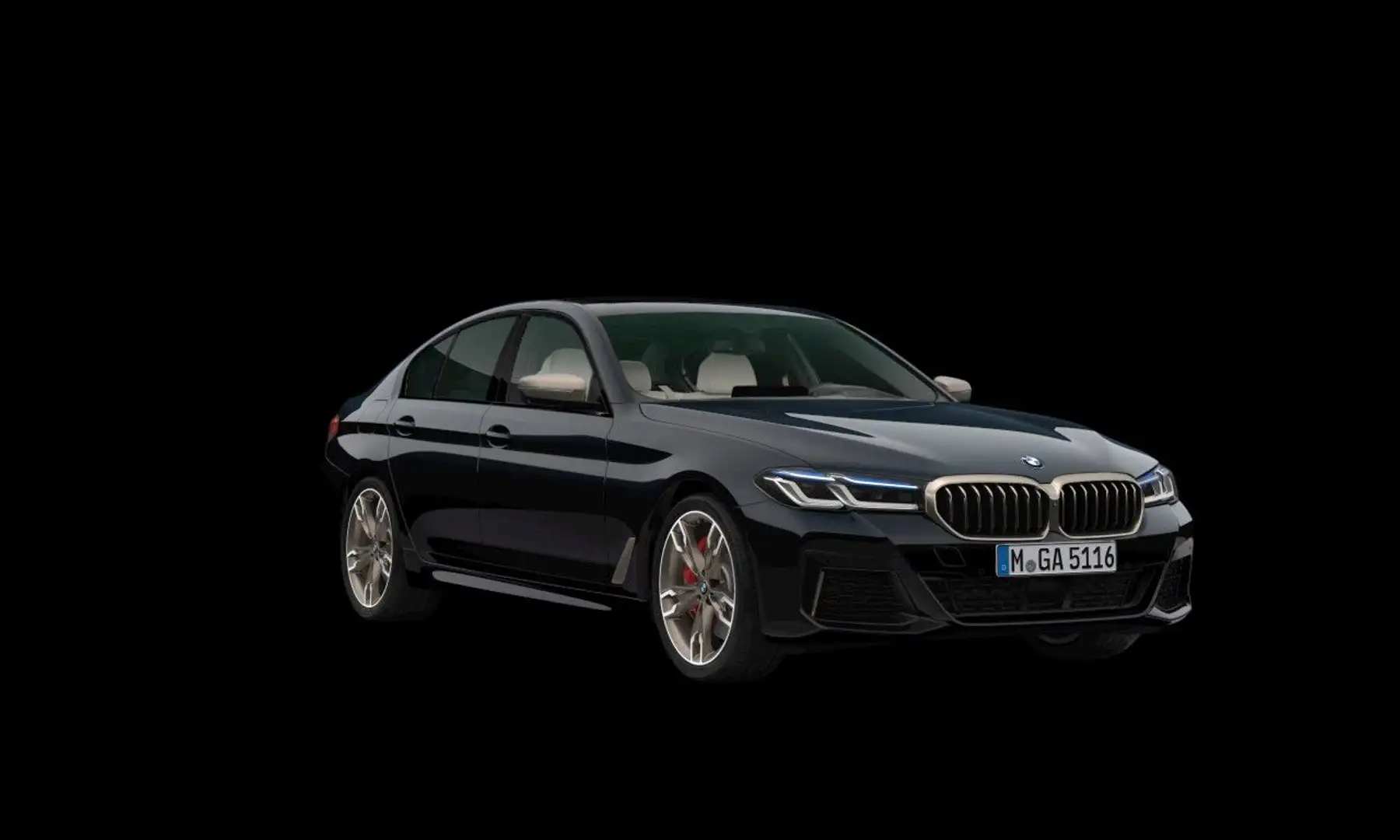 BMW 550 iLim.xDrive*Laser*ACC*360*AHK*Massage*H&K* Schwarz - 1