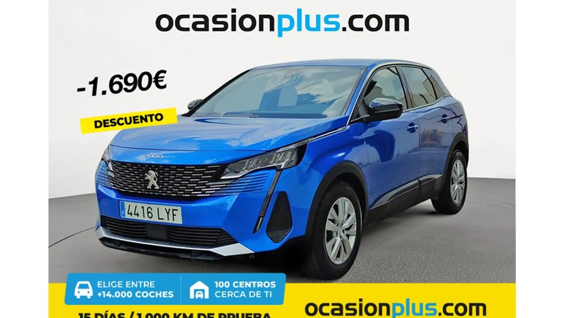 Peugeot 3008 1.2 PureTech S&S Access 130 Azul - 1
