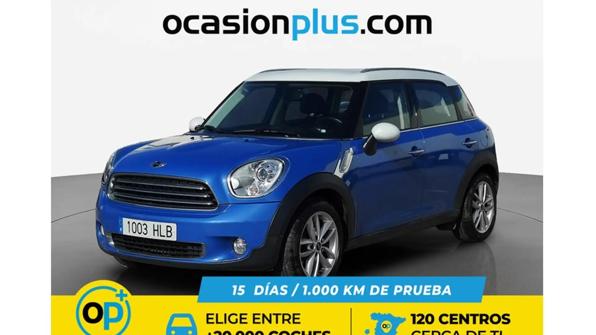 MINI Cooper Countryman D AUT. Bleu - 1