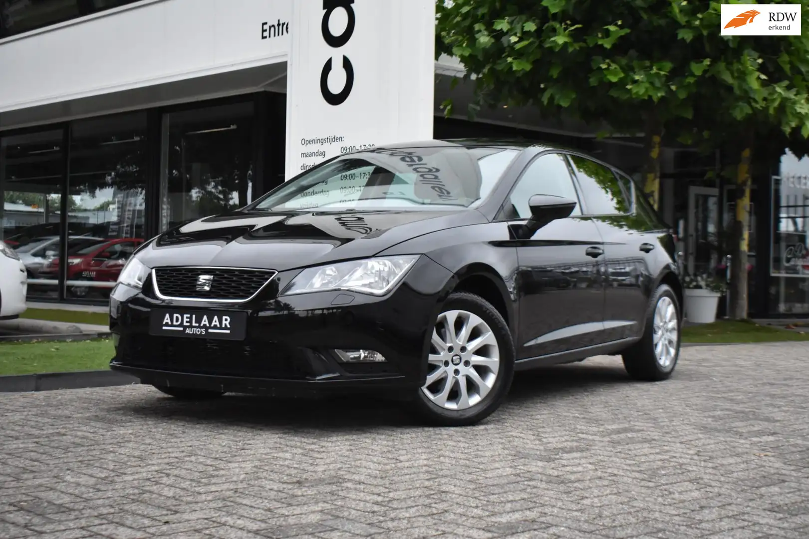 SEAT Leon 1.4 TSI Style NAVI, STOELVERWARMING, CRUISE, PDC Zwart - 1