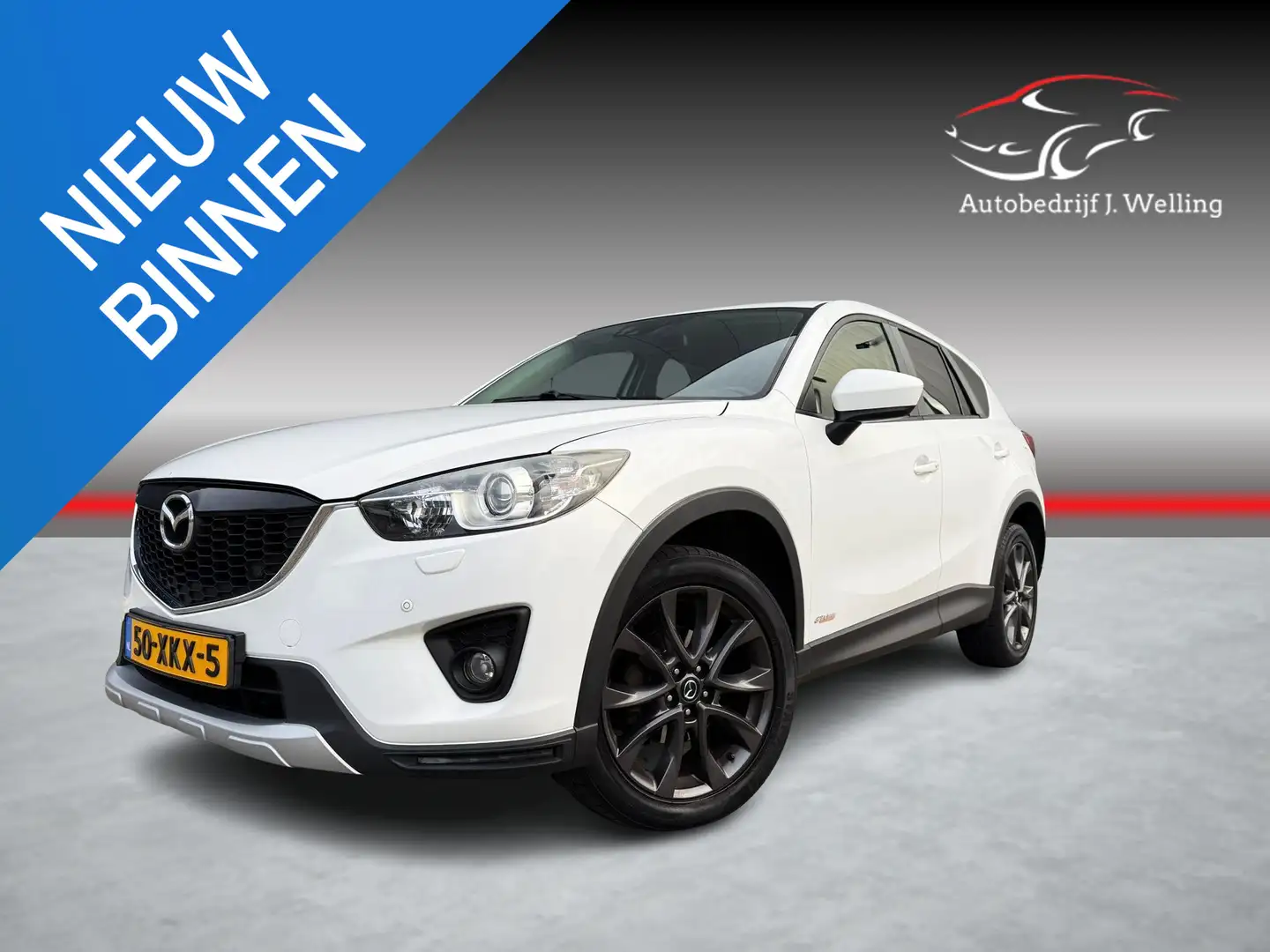 Mazda CX-5 2.0 GT-M AWD leer / navi / trekhaak Wit - 1