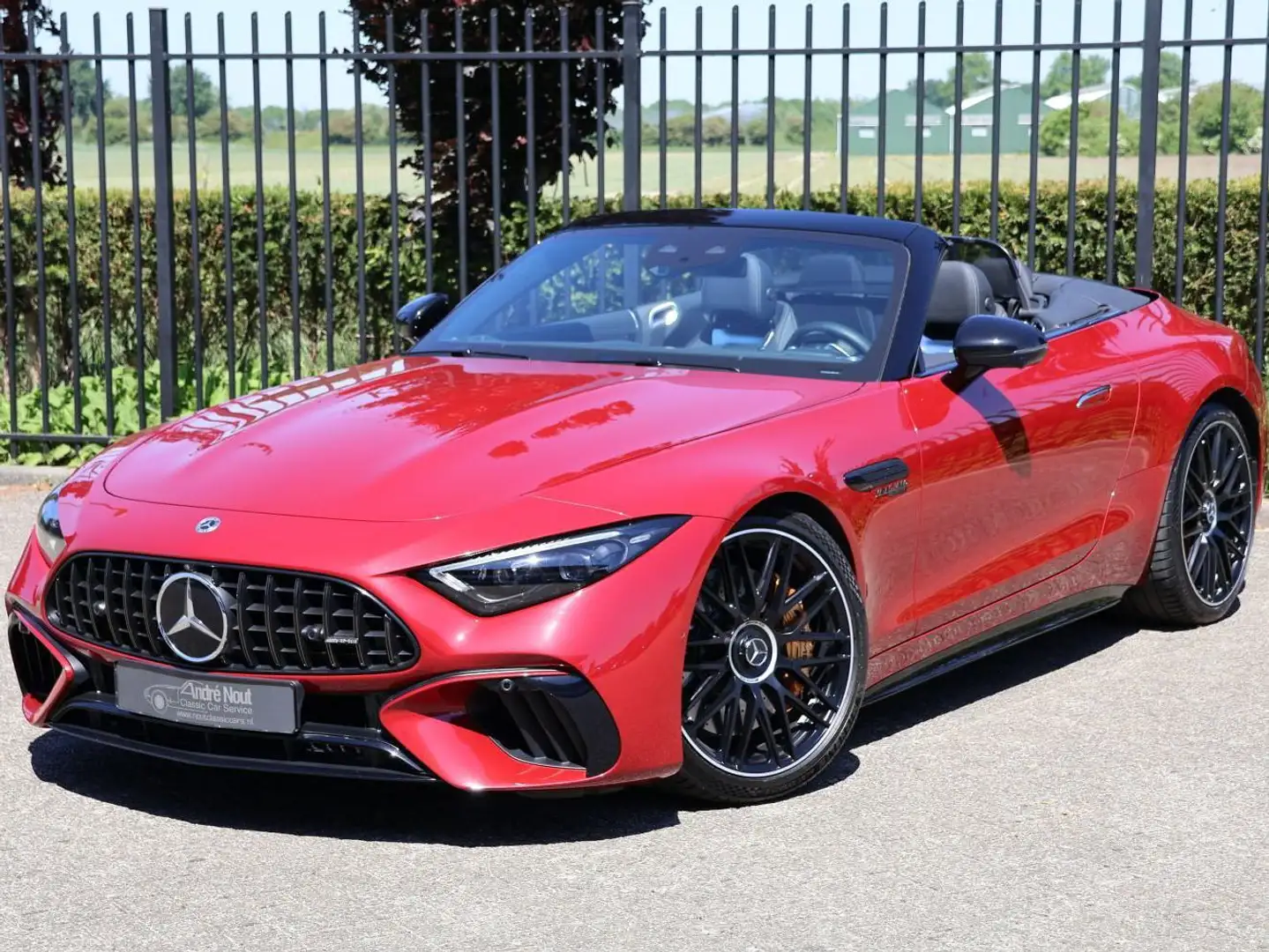 Mercedes-Benz SL 63 AMG 4-matic Roşu - 1