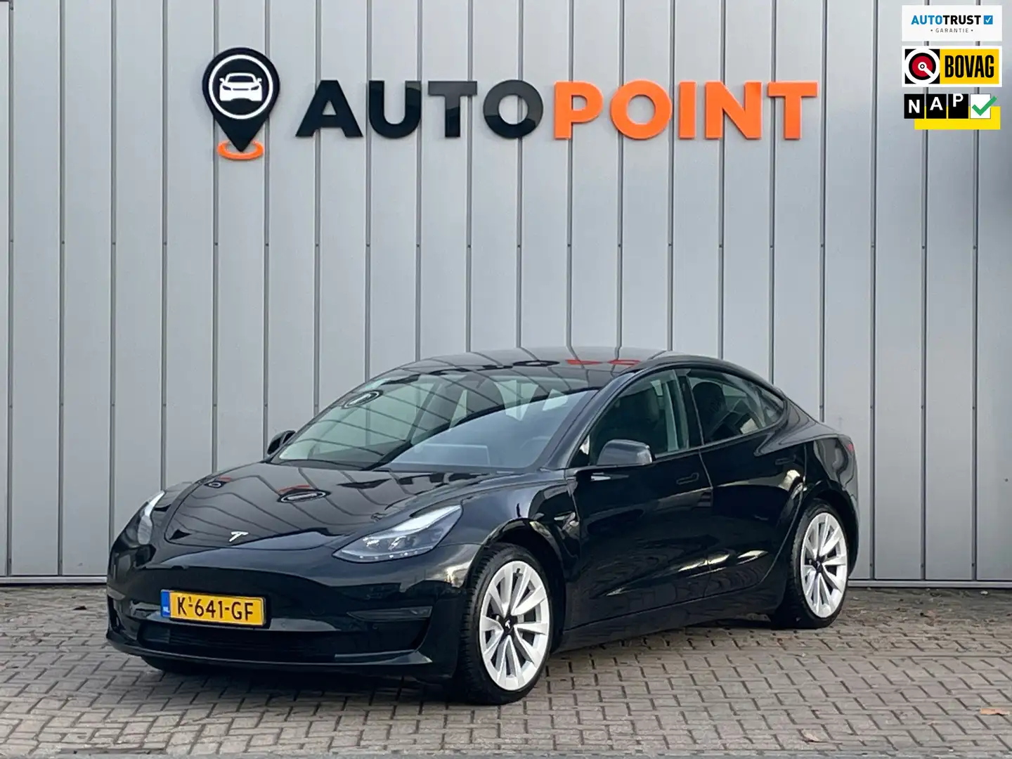 Tesla Model 3 Long Range AWD 75 kWh *FACELIFT*SOH92% ORG NL 1E E Noir - 1