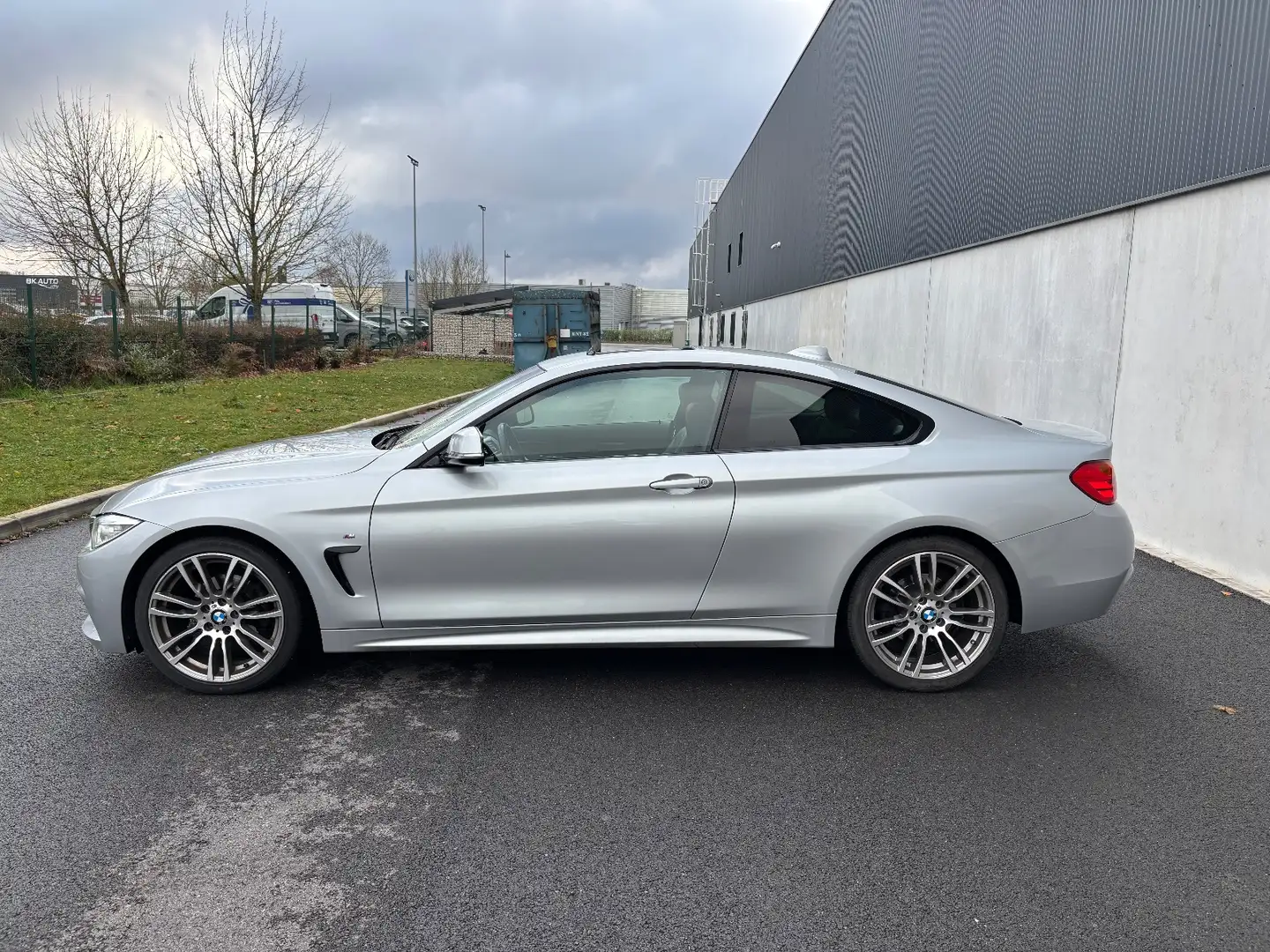 BMW 418 Coupé 418d 150 ch M Sport A Gris - 2