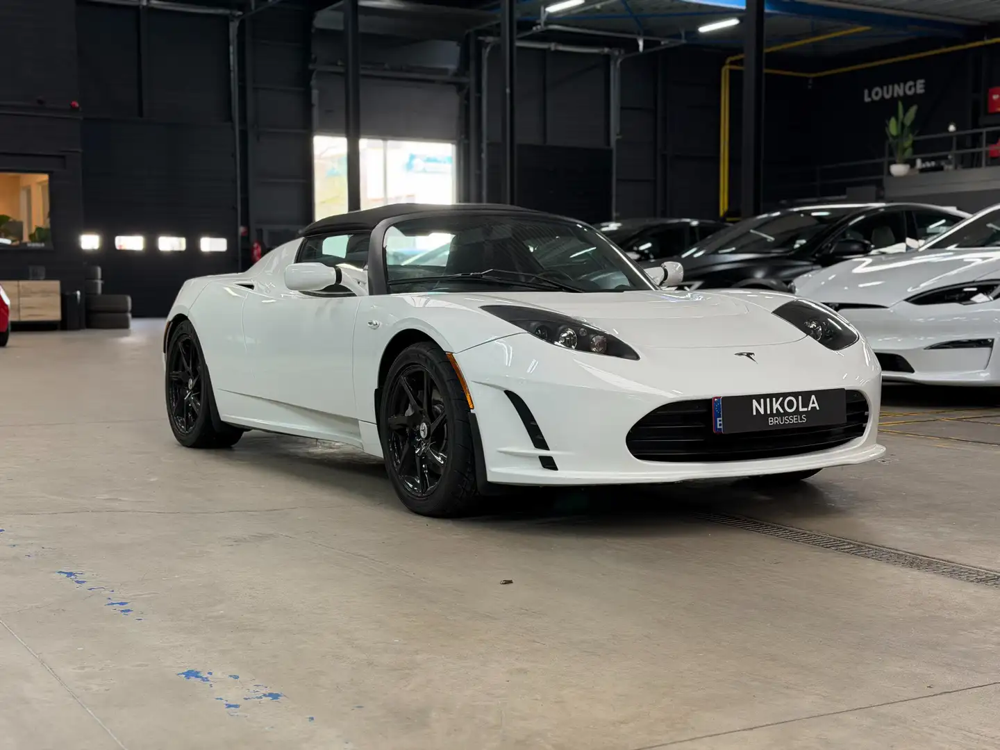 Tesla Roadster V2.5 - HEATED SEATS - BROKEN HV BATTERY Blanco - 1