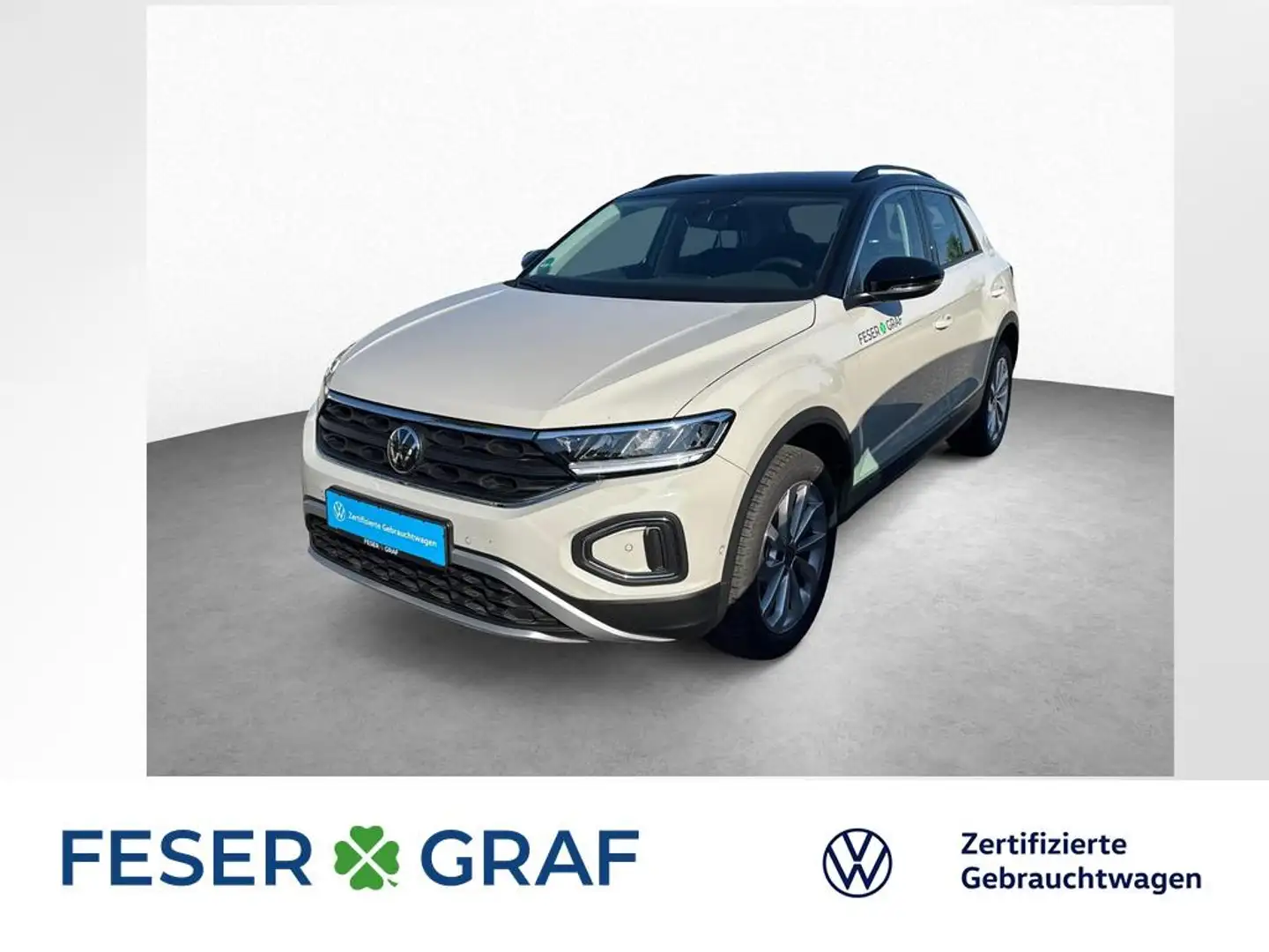 Volkswagen T-Roc 1.5 TSI DSG NAVI ACC PDC SHZ LED Grijs - 1