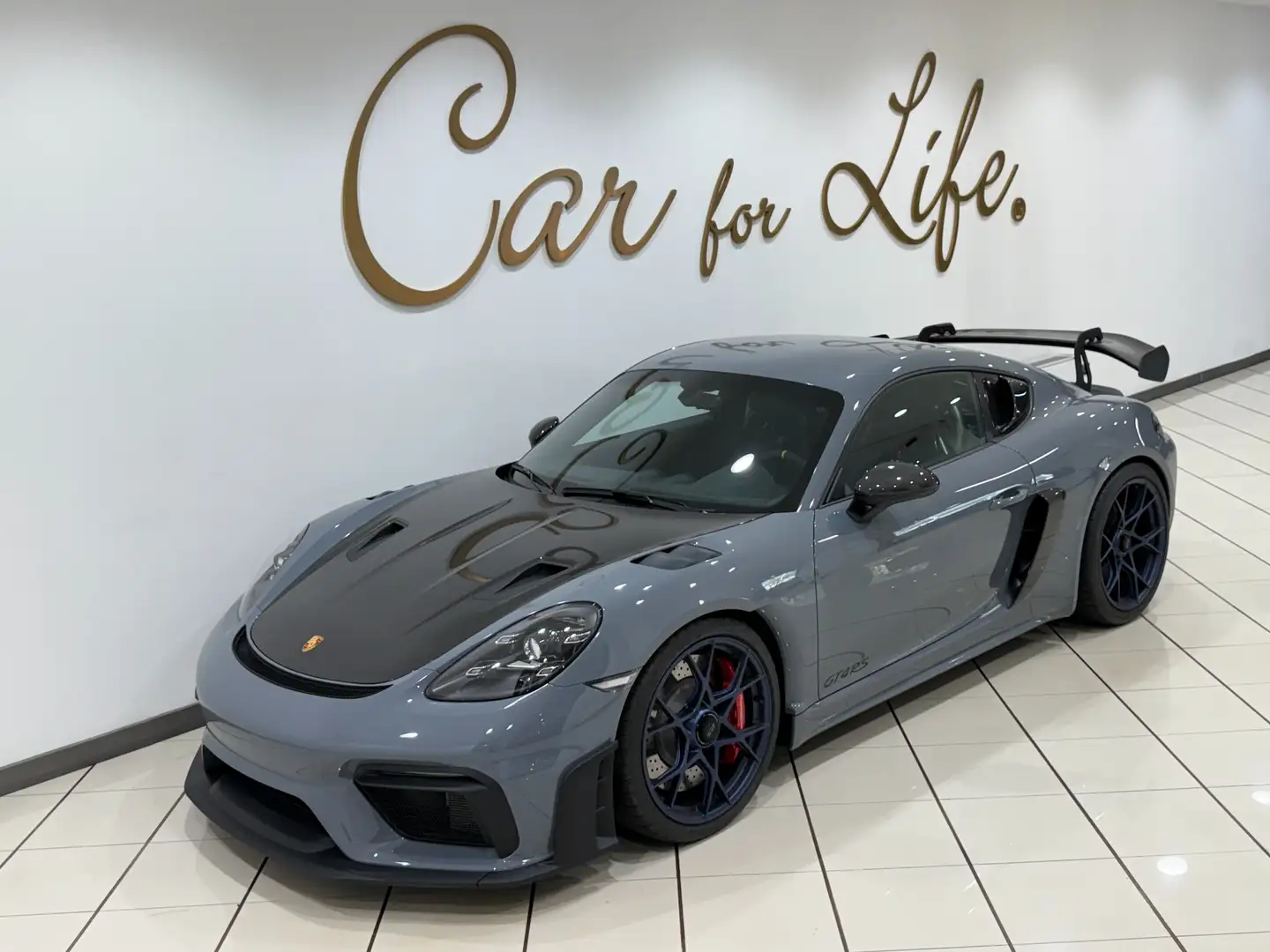 Porsche Cayman 718 4.0 GT4 RS Weissach Pdk IVA ESPOSTA Grau - 2