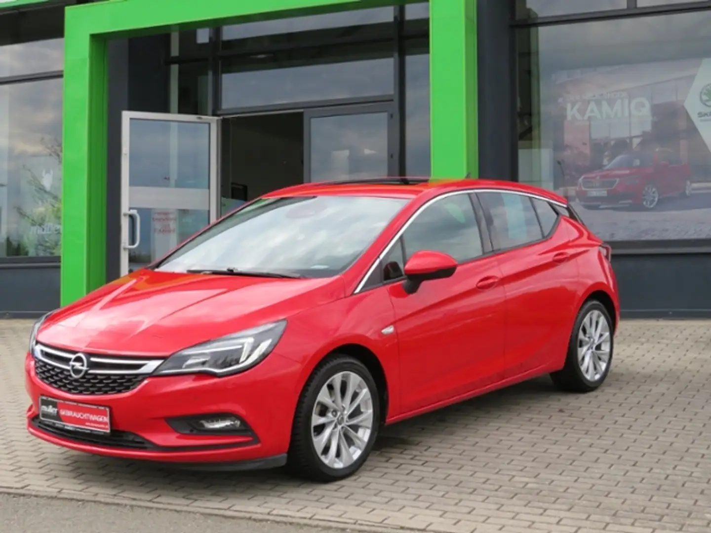 Opel Astra K Turbo Innovation 110kW  RFK Schiebedach Червоний - 2