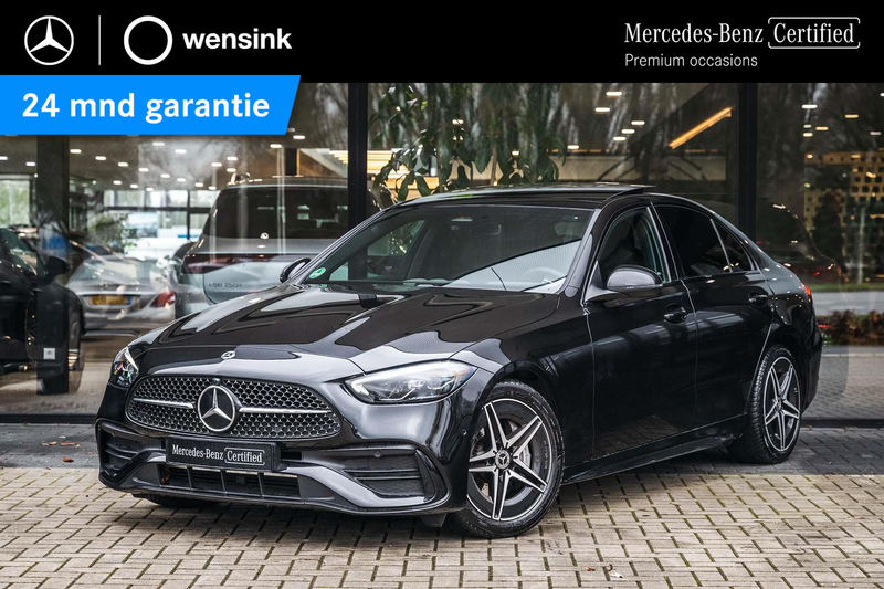 Mercedes-Benz C 180 AMG Line | Achteruitrijcamera | Panorama-schuifdak