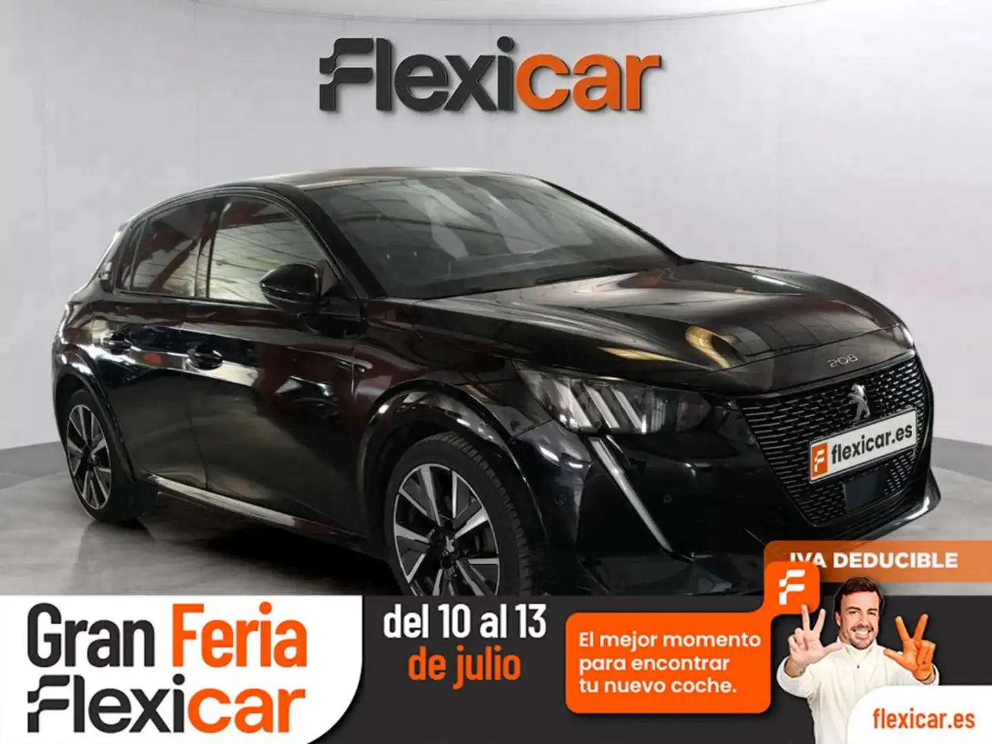 Peugeot 208 1.2 Puretech S&S GT Line EAT8 100 Negro - 1
