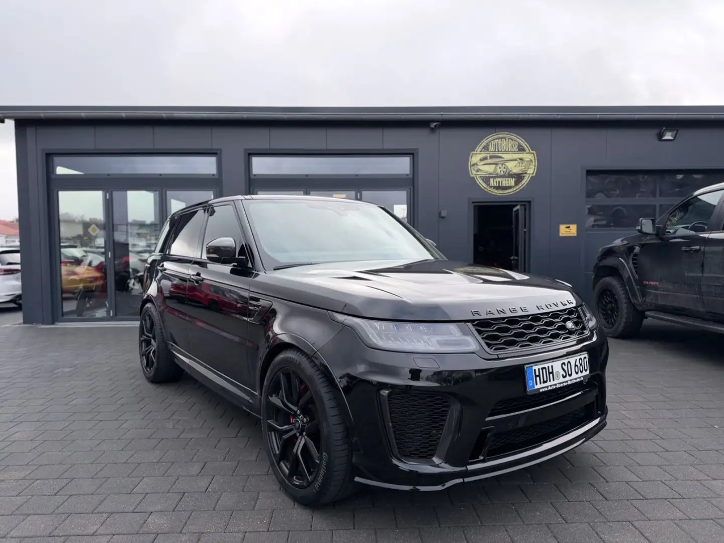 Land Rover Range Rover Sport SVR Carbon Edition*VOLL* Schwarz - 1
