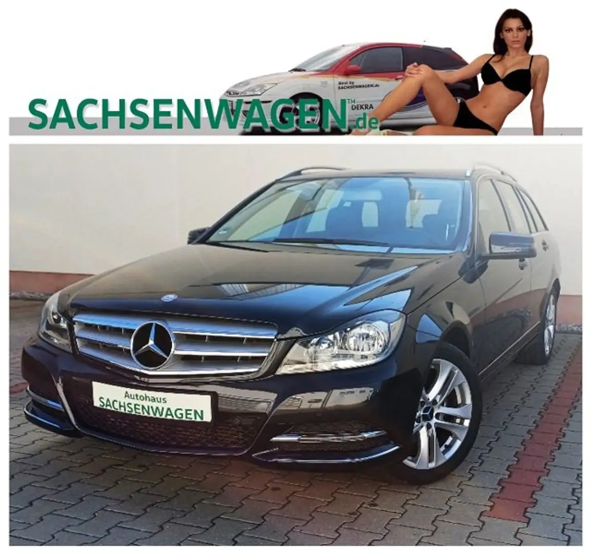 Mercedes-Benz C 180 C 180 T CGI BlueEfficiency*NAVI*SiHz*PDC*AVANTGARD Schwarz - 1