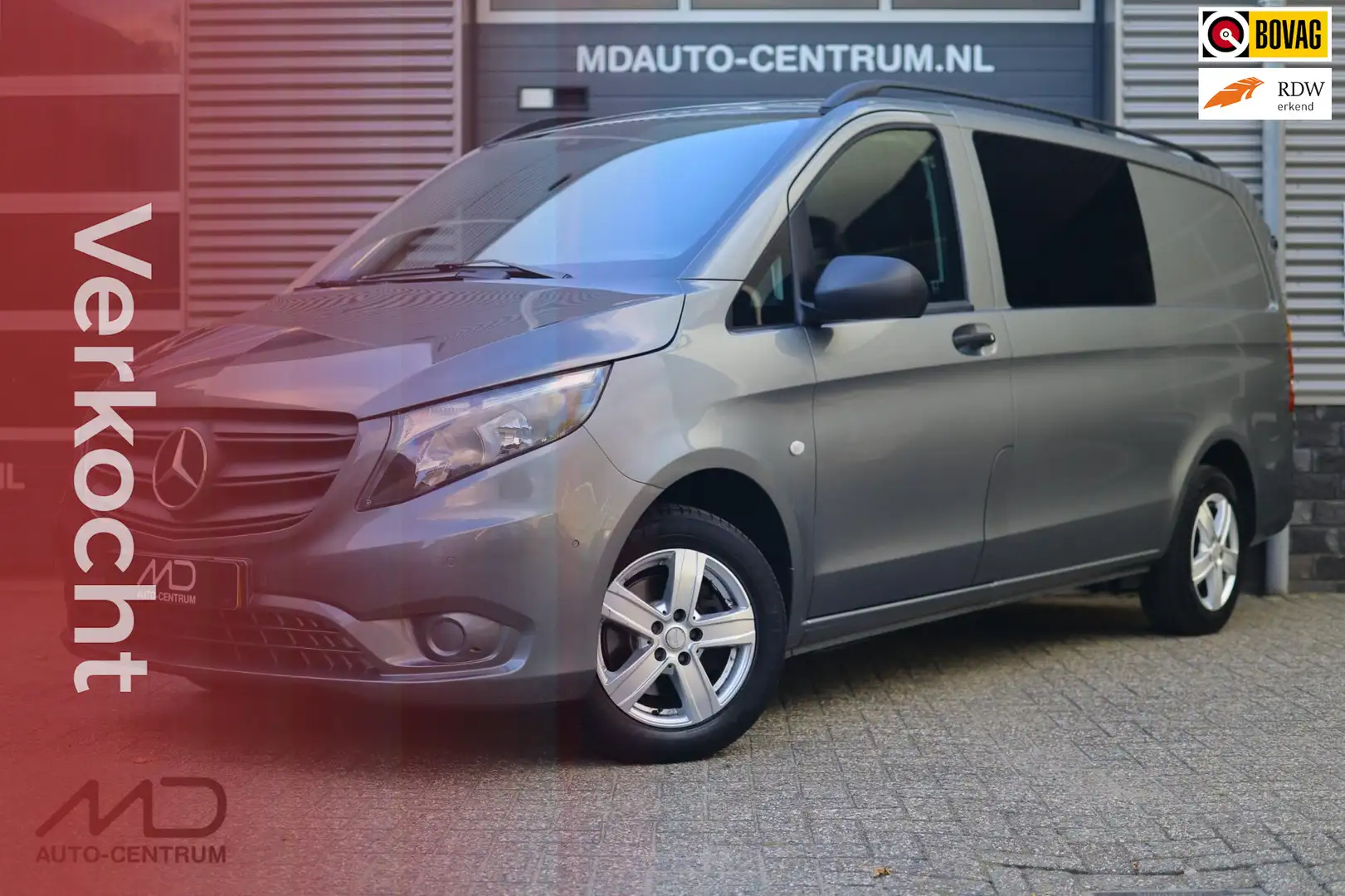 Mercedes-Benz Vito 114 CDI Lang Dubbele Cabine Comfort| Camera Grau - 1