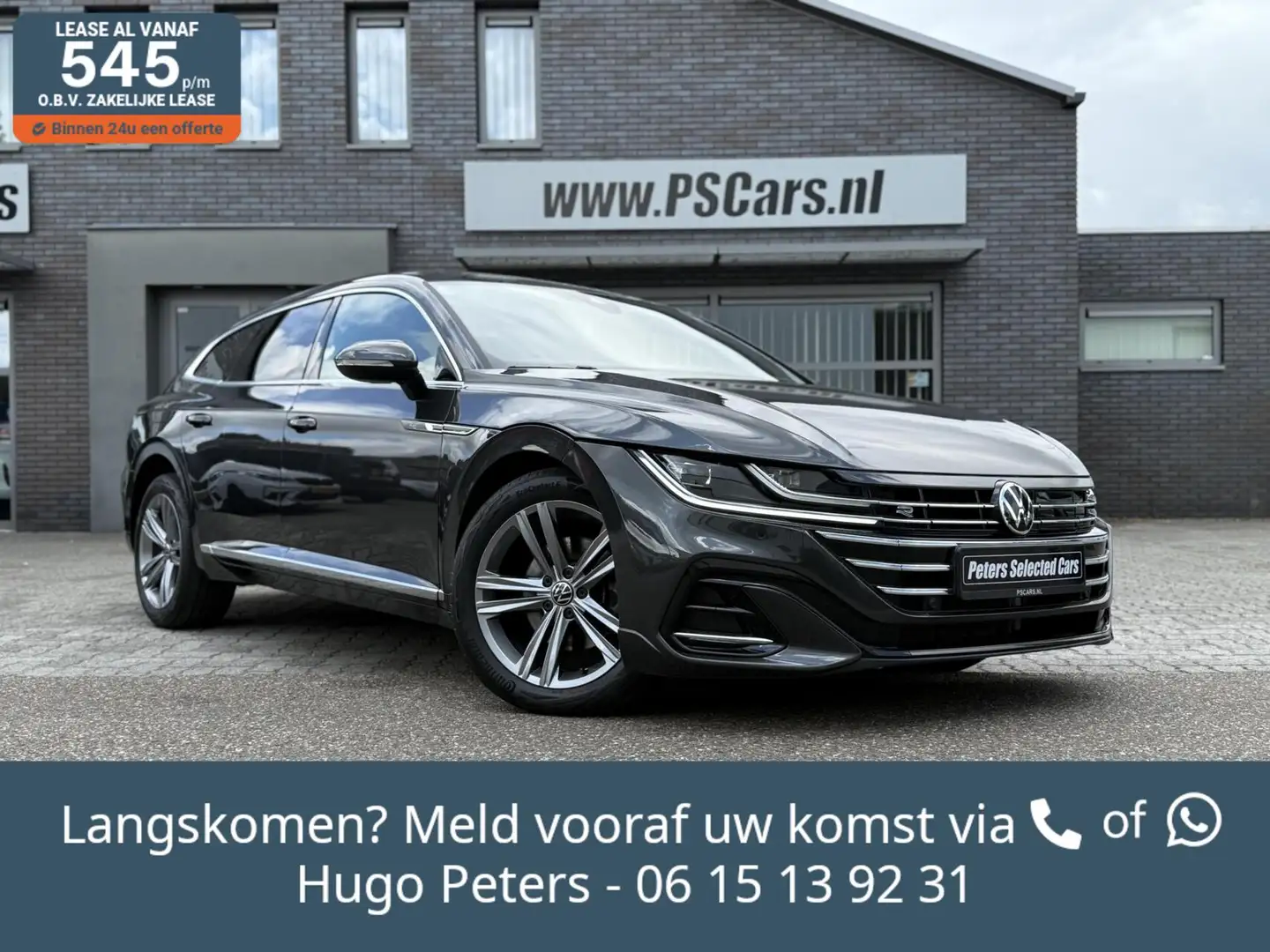 Volkswagen Arteon Shooting Brake 1.4 TSI eHybrid R-Line Business+ Grijs - 1