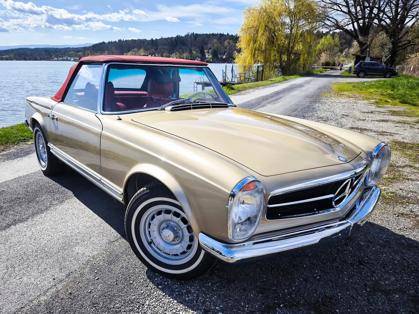 Mercedes-Benz 280 SL Pagode (Top-Zustand + Matching numbers) Gold - 1