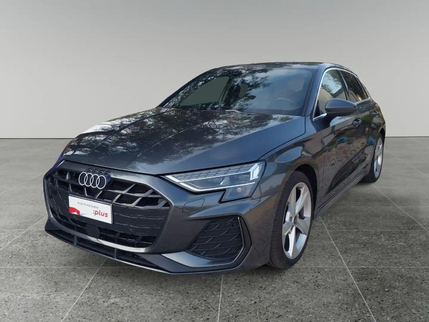 Audi A3 SPB 35 TDI S tronic S line edition Gris - 1