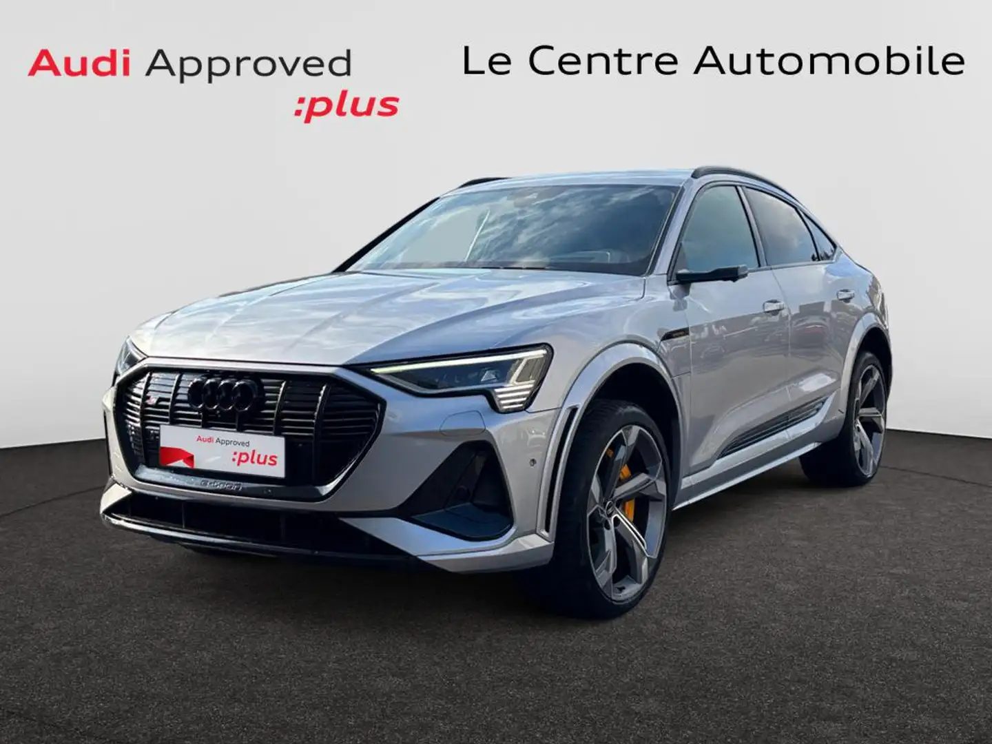 Audi e-tron Sportback S 95 kWh Quattro S Gris - 1