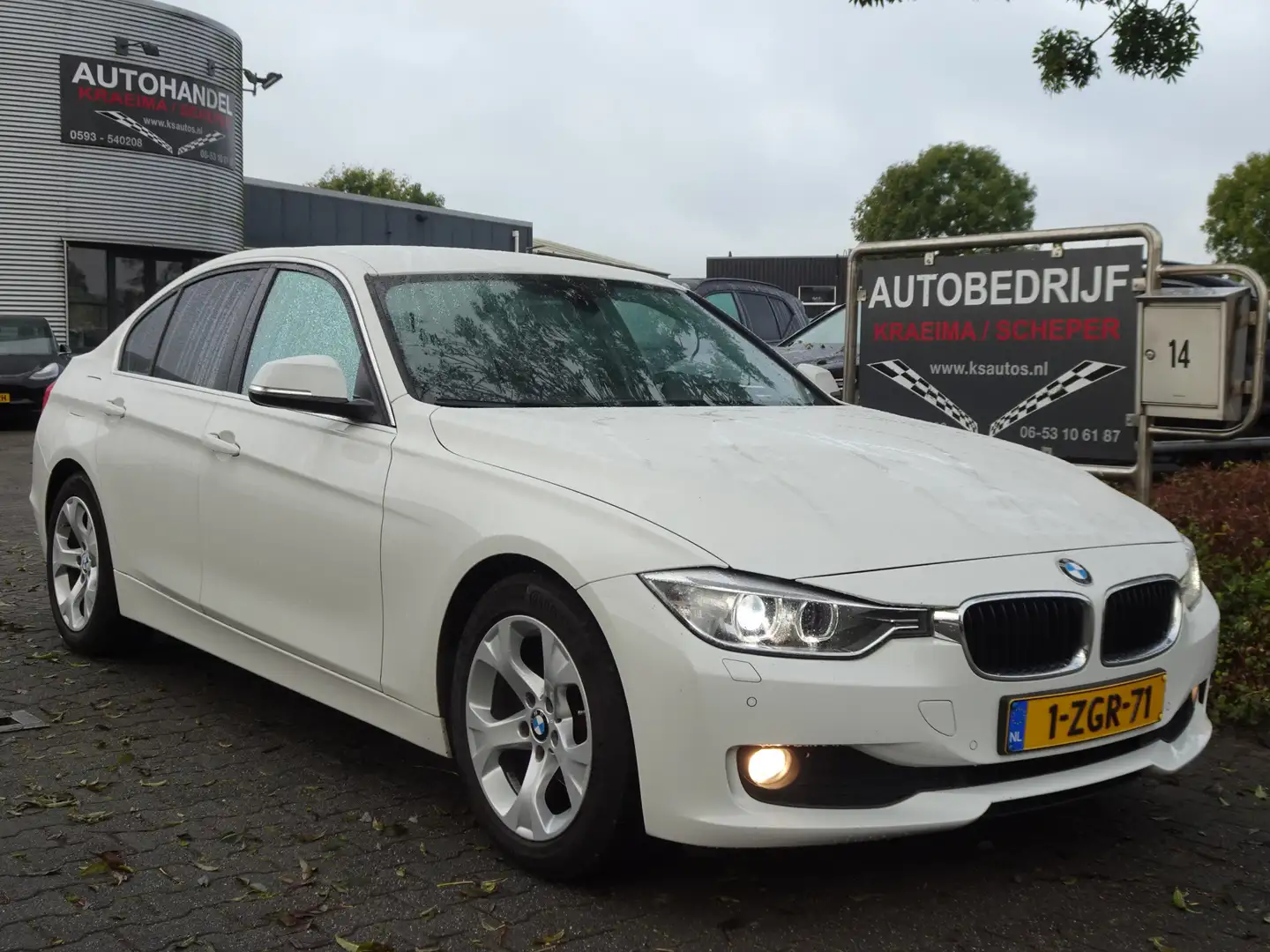 BMW 320 3-serie 320i EfficientDynamics Edition Executive Blanc - 1