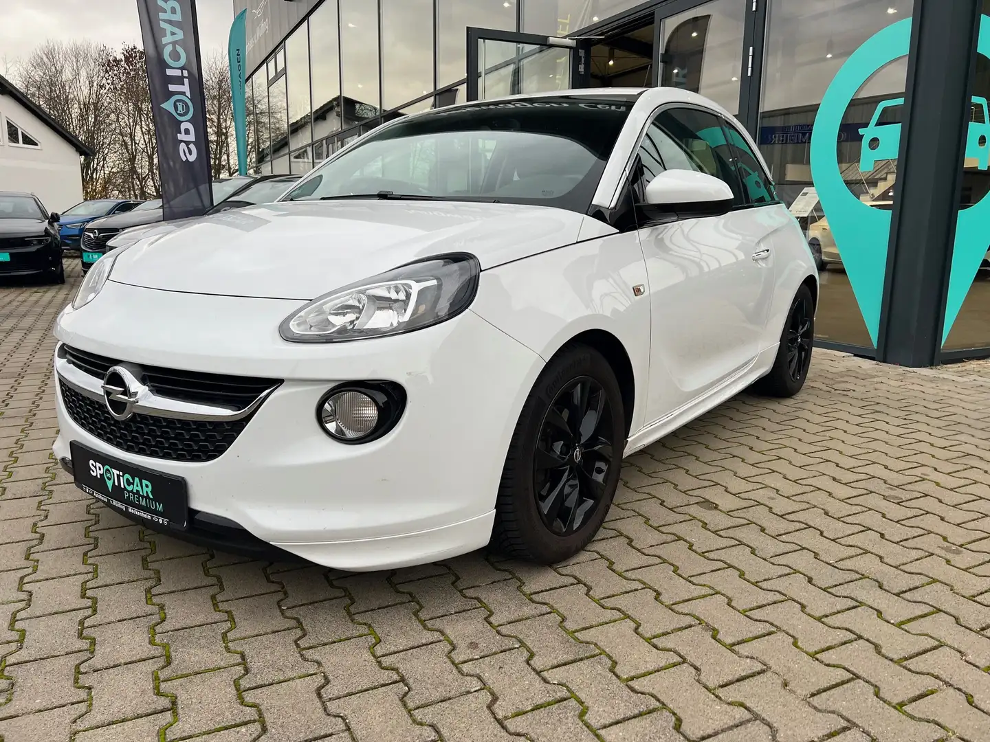 Opel Adam 120 Jahre Edition OPC-Line +Sitzheizung+Parkpilot+ Weiß - 1