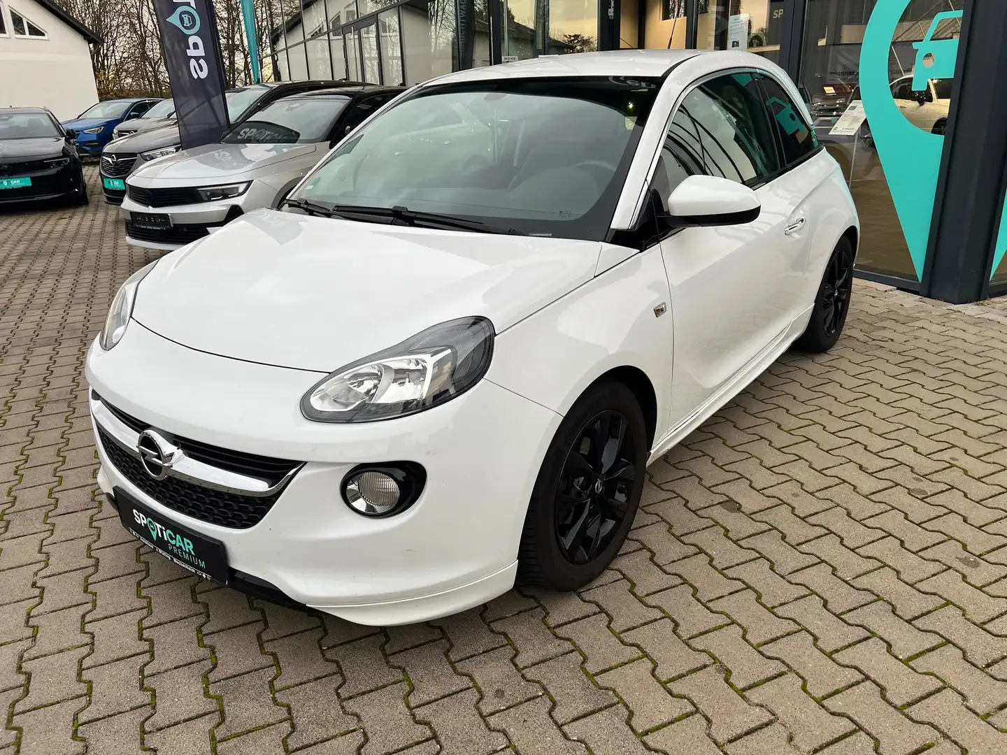 Opel Adam 120 Jahre Edition OPC-Line +Sitzheizung+Parkpilot+ Weiß - 2