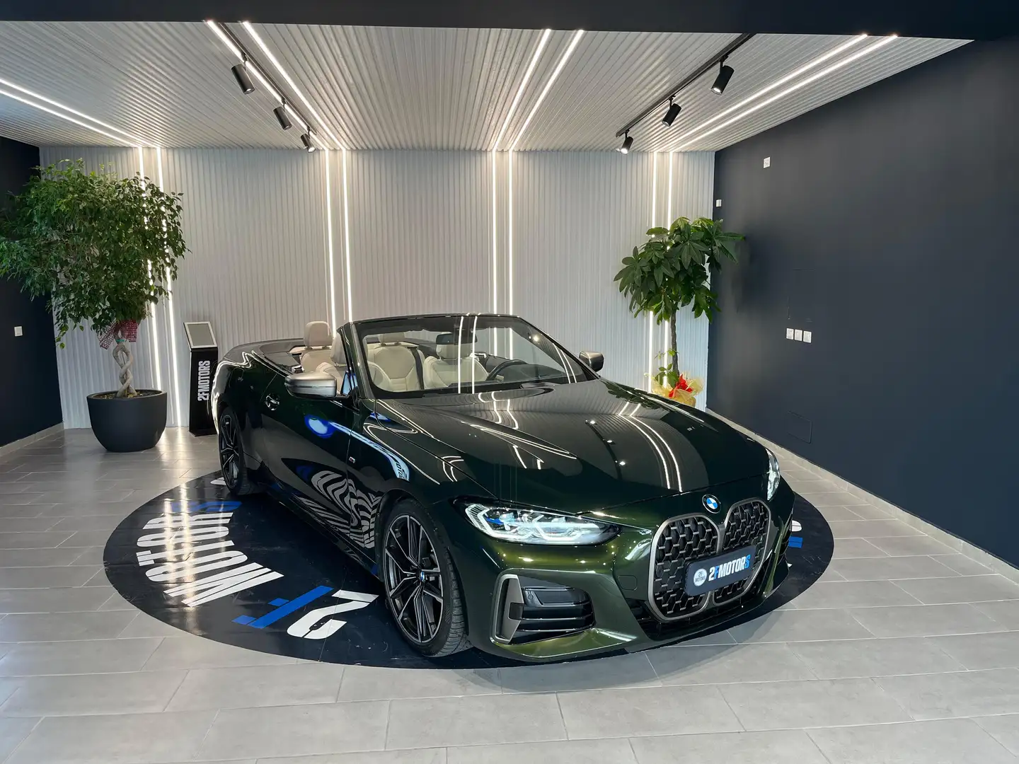 BMW 440 M Cabrio mhev 48V xdrive auto Verde - 1