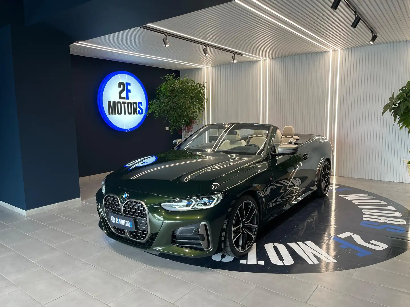 BMW 440 M Cabrio mhev 48V xdrive auto Verde - 2