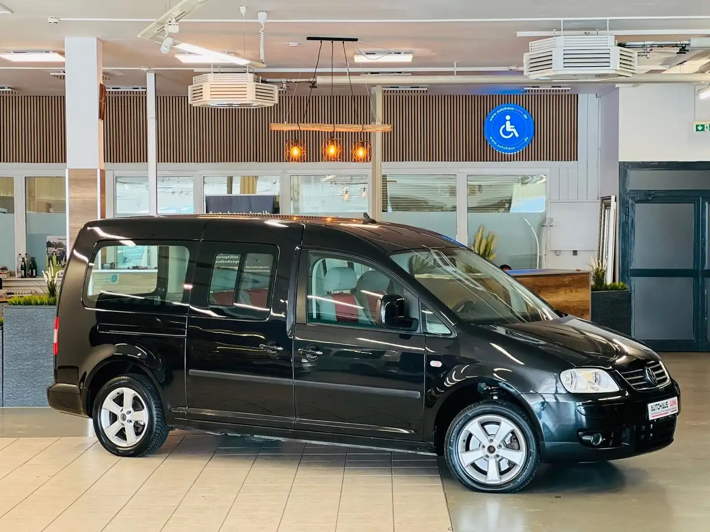 Volkswagen Caddy Maxi-Behindertengerecht-Rampe Zwart - 2