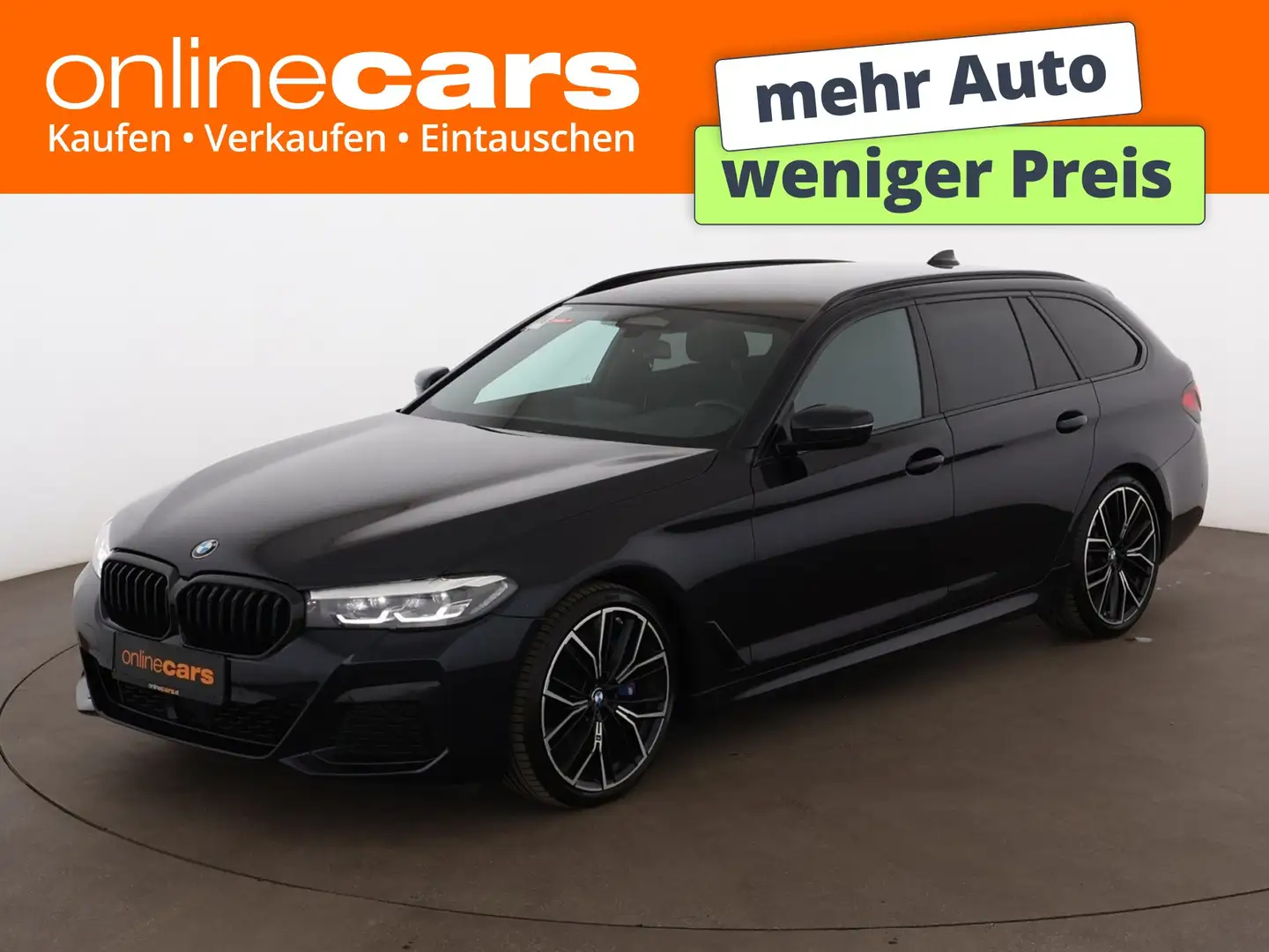 BMW 540 d xDrive Touring M-Sport Aut LED STANDHZG AHK Schwarz - 1