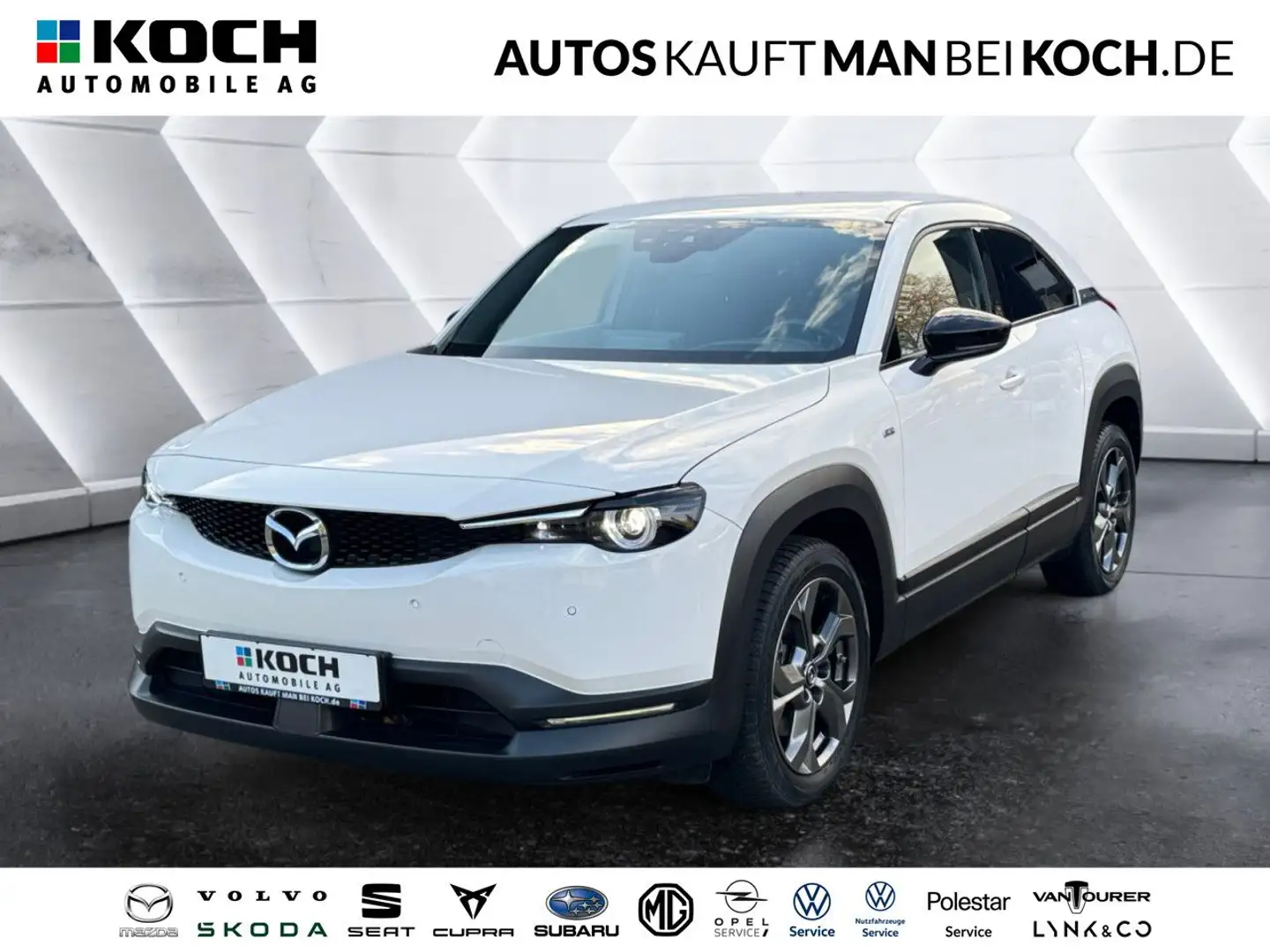 Mazda MX-30 2022 EV ADVANTAGE IV Matrix ACC NAVI HUD! Weiß - 1