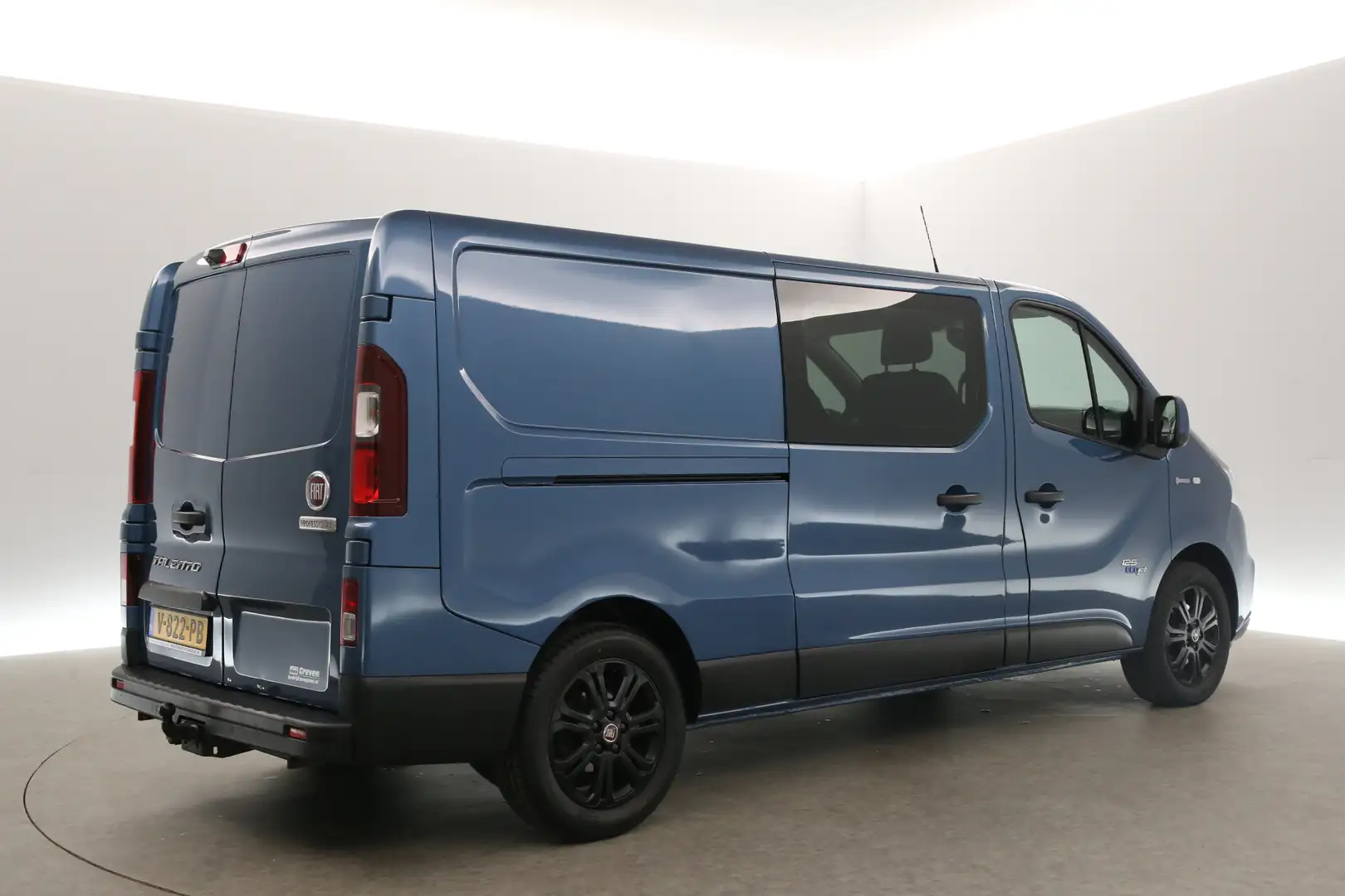 Fiat Talento 1.6 EcoJet L2H1 Dubbele Cabine | 5 Persoons | Airc Blauw - 2