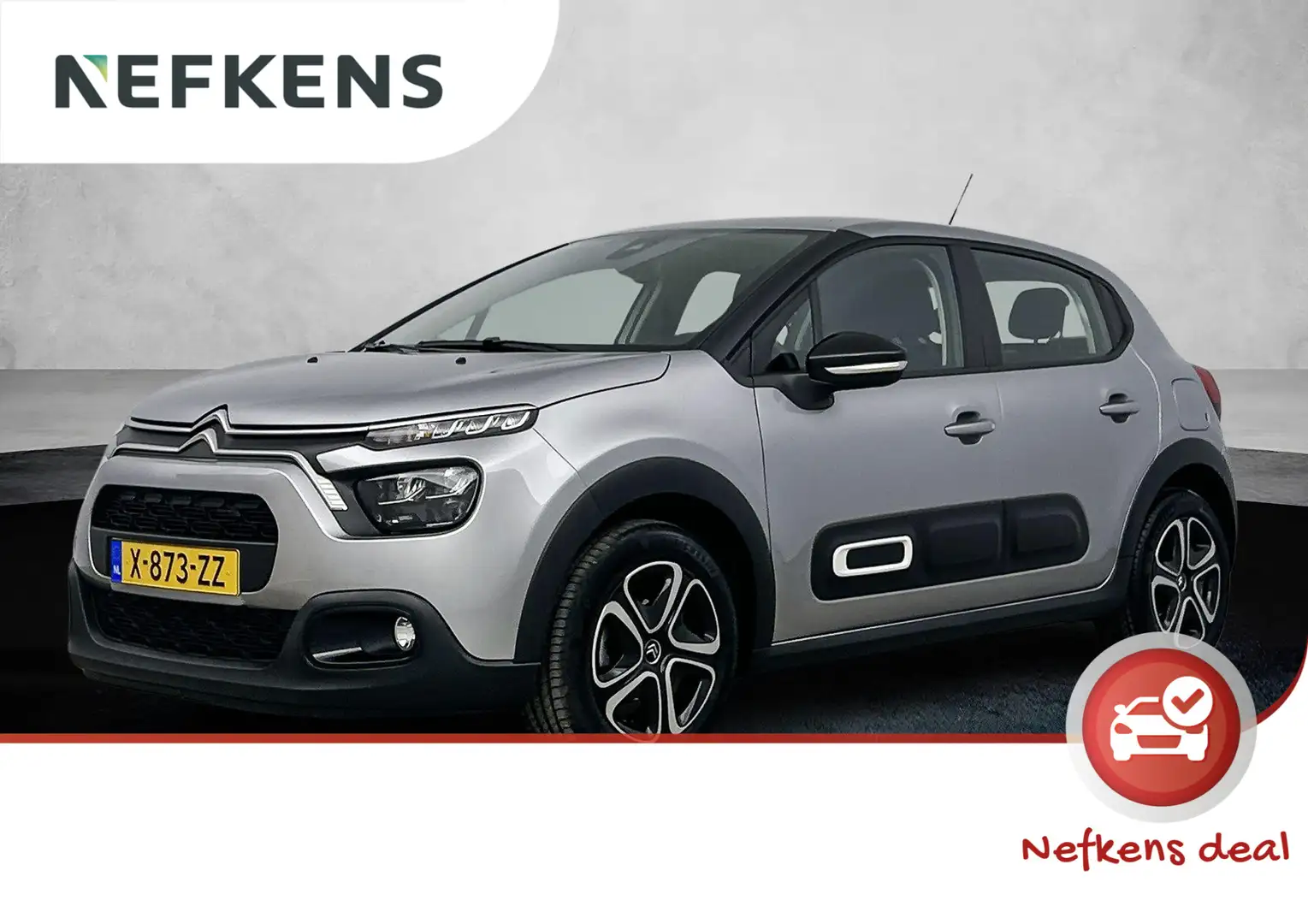 Citroen C3 1.2 83 pk Plus | Navigatie | Carplay | Parkeersens Gris - 1