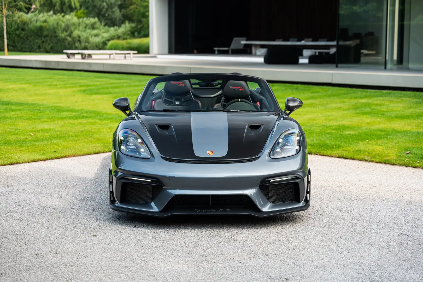 Porsche 718 Spyder RS/WEISSACH/CHRONO/90L/BOSE/1720 KM/1 OWNER/VAT Grijs - 2